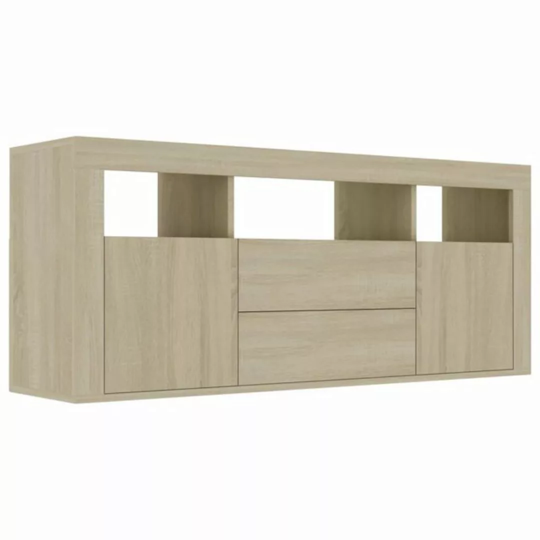 furnicato TV-Schrank Sonoma-Eiche 120x30x50 cm Holzwerkstoff günstig online kaufen