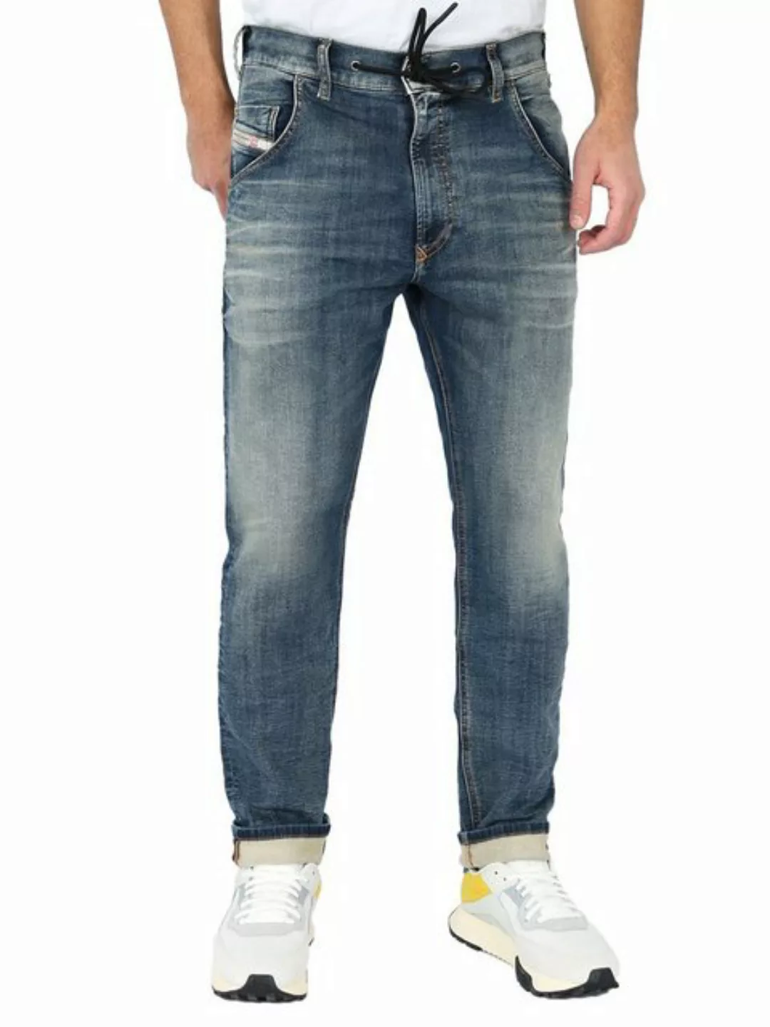 Diesel Tapered-fit-Jeans Regular JoggJeans - Krooley E84KM - Länge:32 günstig online kaufen