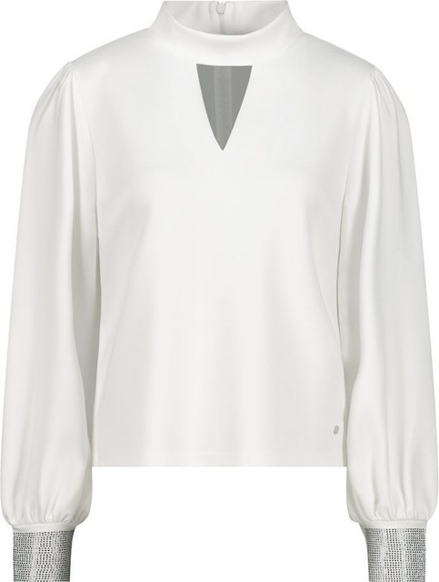 Monari Blusenshirt Shirt mit Strasssteinen off-white günstig online kaufen