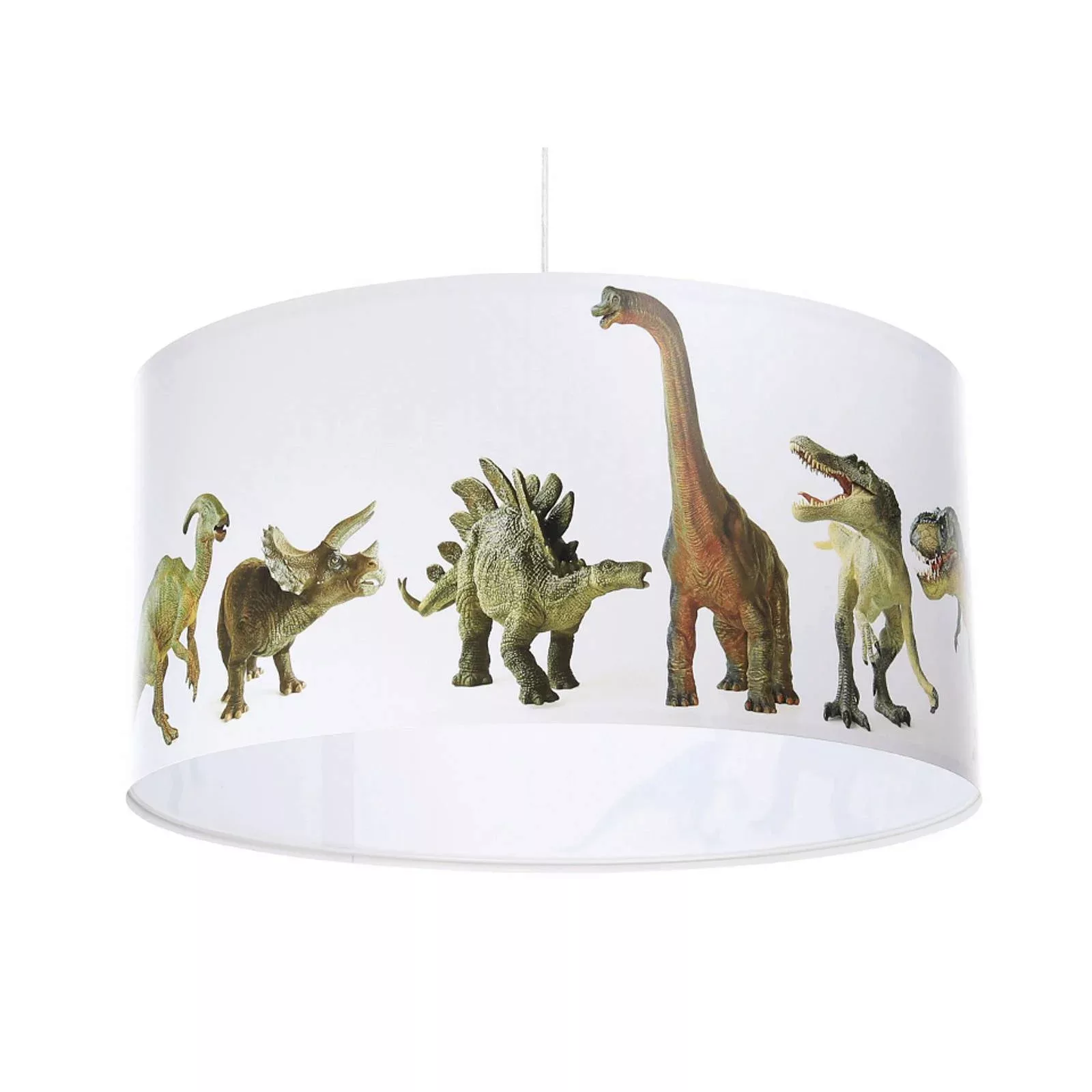 Kinderzimmer-Hängelampe Dino mit Fotomotiv günstig online kaufen