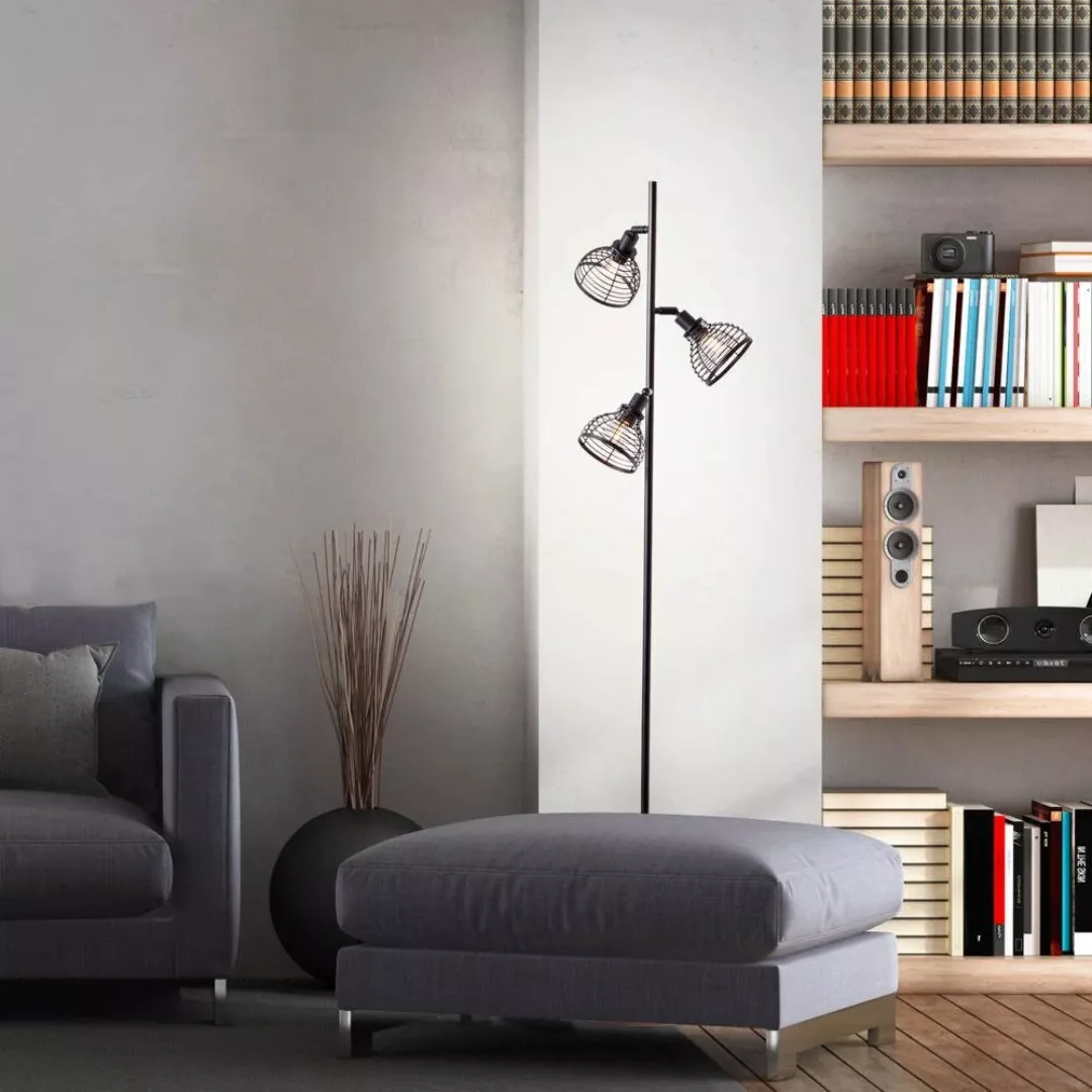Brilliant Stehlampe »Avia«, 3 flammig-flammig, Standleuchte mit schwenkbare günstig online kaufen