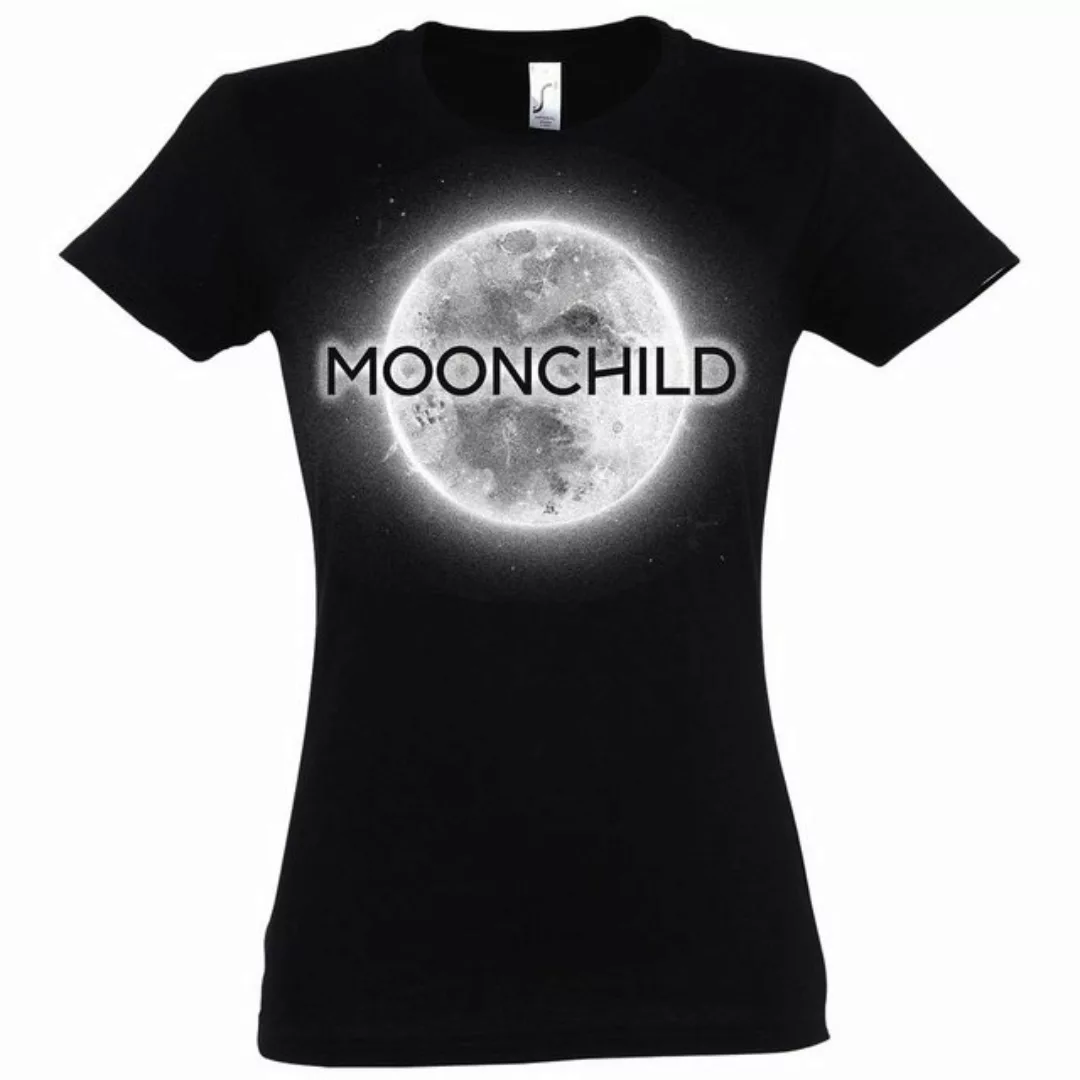 Youth Designz Print-Shirt Moonchild Damen T-Shirt mit lustigen Logo für Dam günstig online kaufen