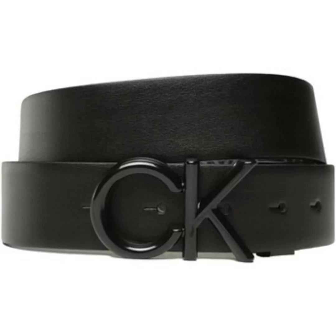 Calvin Klein Jeans  Gürtel ADJ/REV CK METAL BOMBE MONO 35MM K50K509964 günstig online kaufen