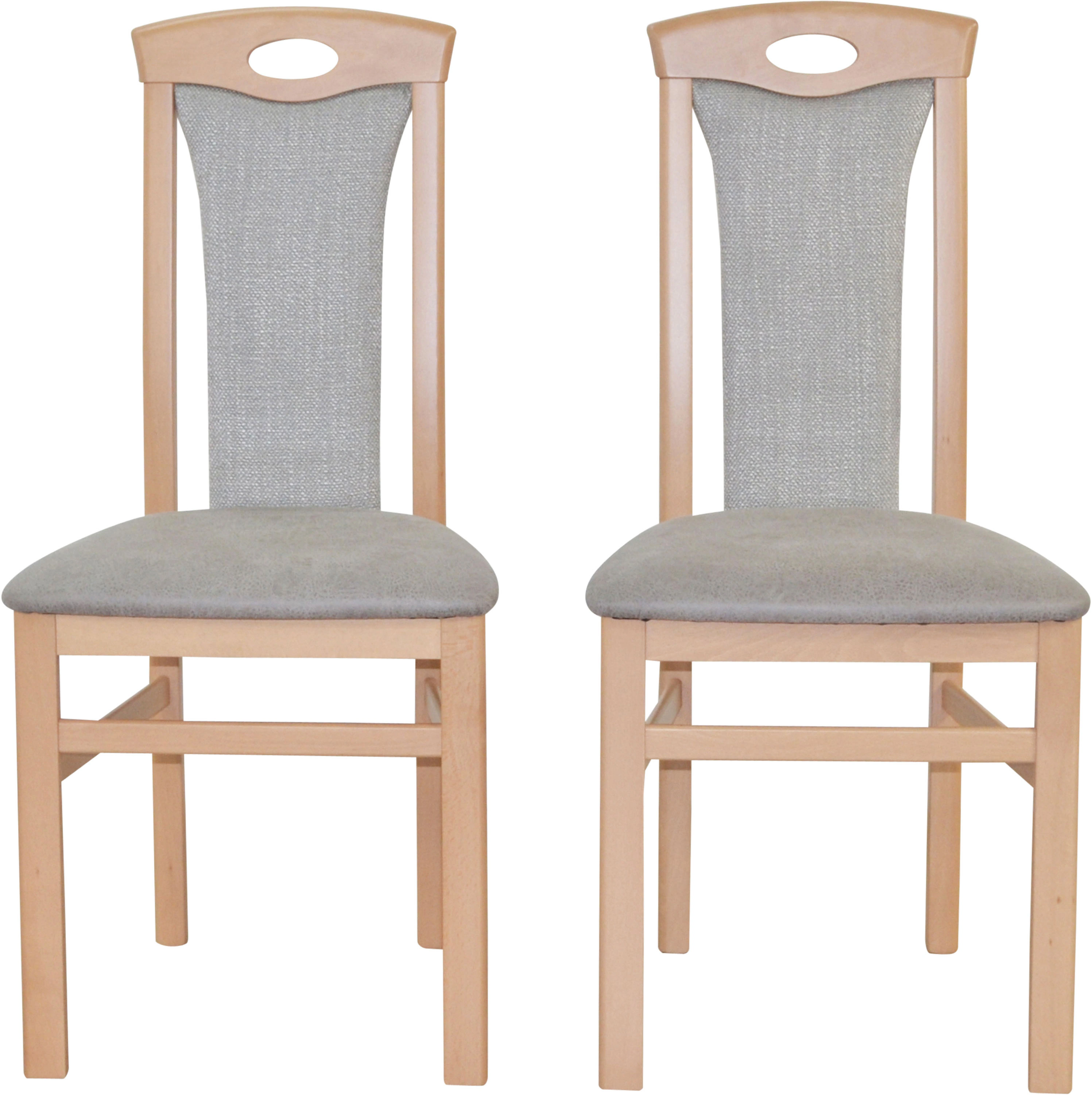 HOFMANN LIVING AND MORE 4-Fußstuhl, (Set), 2 St., Polyester-Kunstleder günstig online kaufen