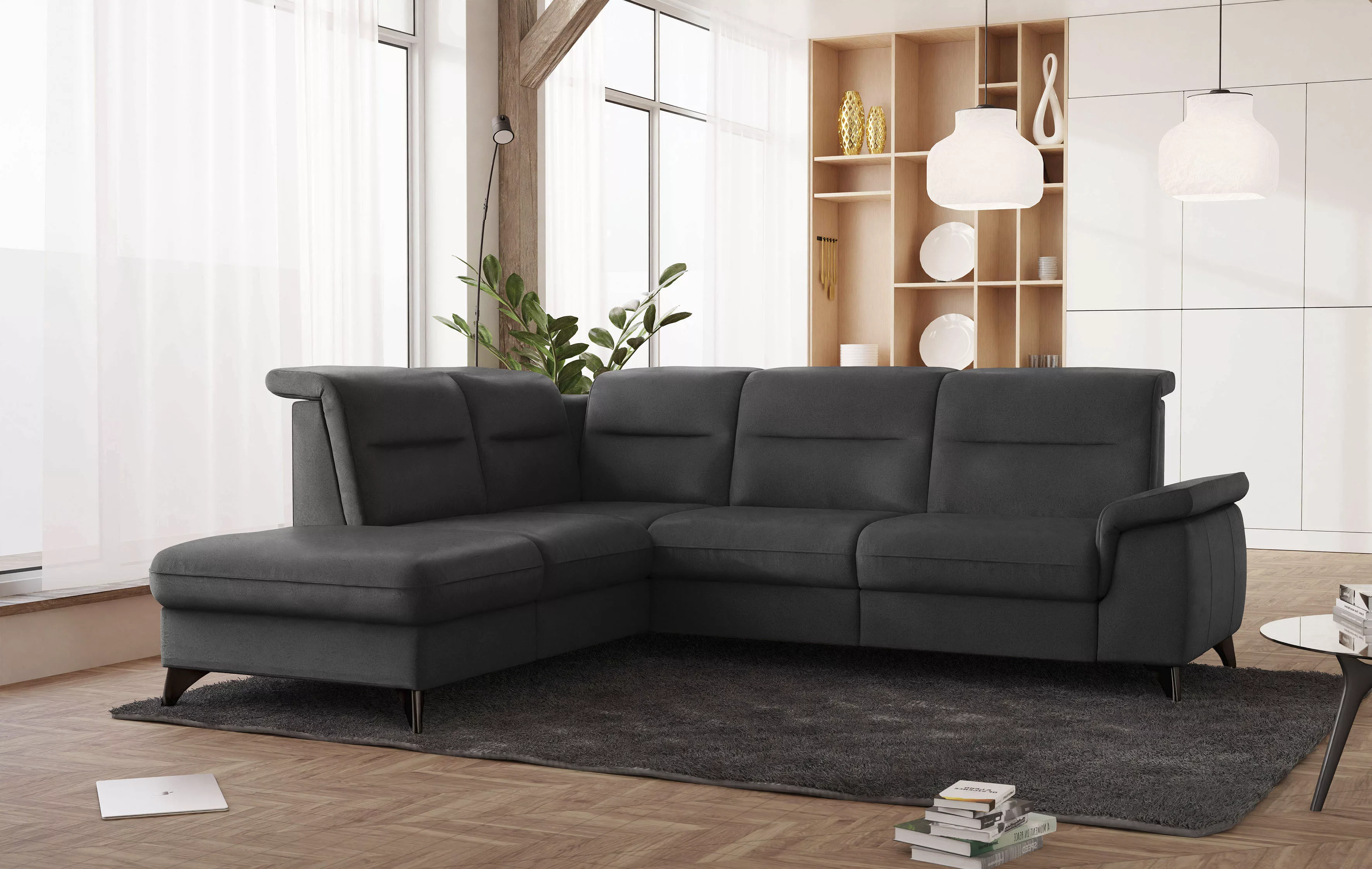 sit&more Ecksofa »Astoria L-Form«, wahlweise mit motorischer Relaxfunktion günstig online kaufen