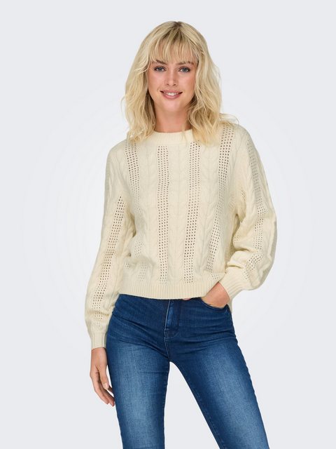 ONLY Strickpullover ONLRUBINA LS CABLE O-NECK KNT NOOS günstig online kaufen