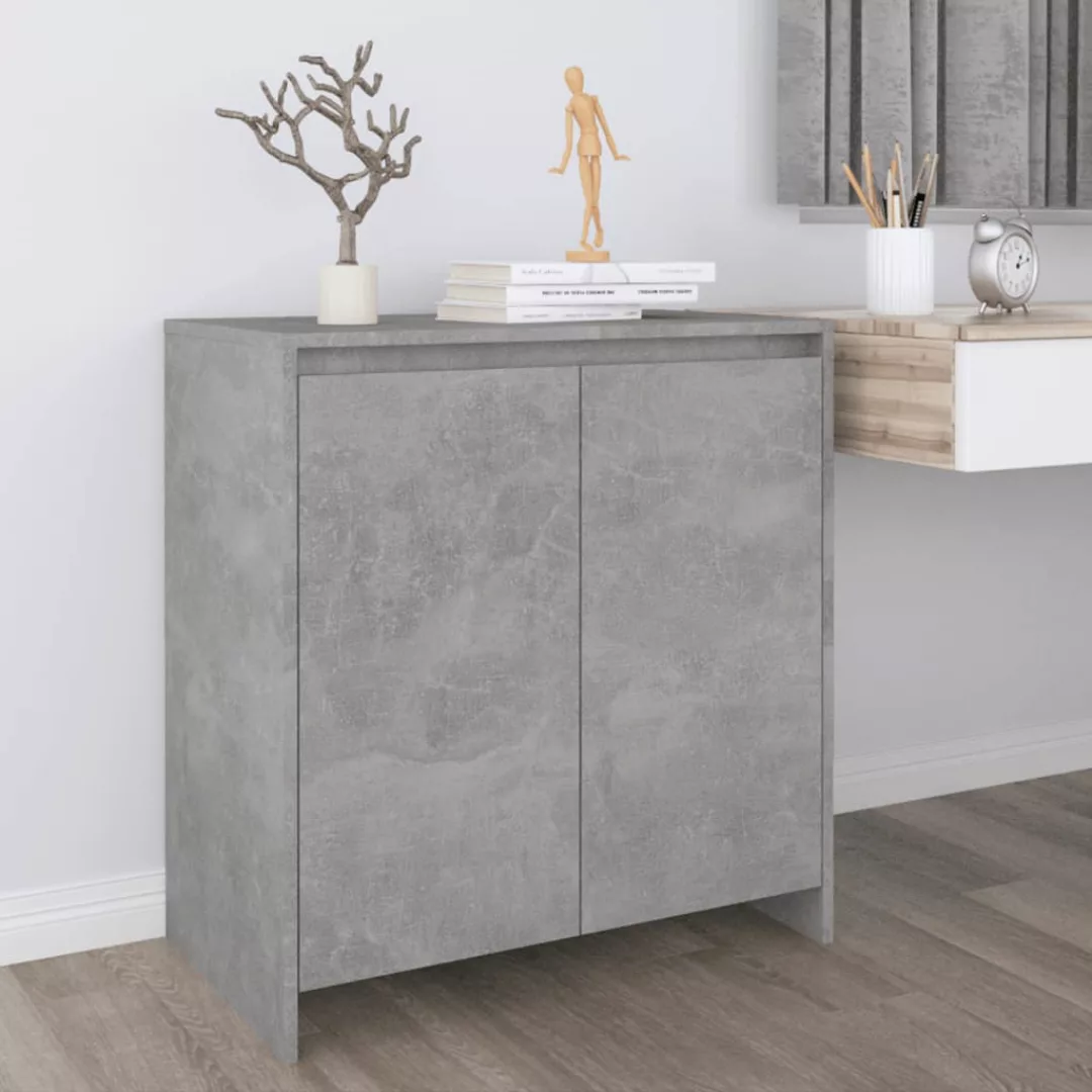 Sideboard Betongrau 70x40x73,5 Cm Spanplatte günstig online kaufen