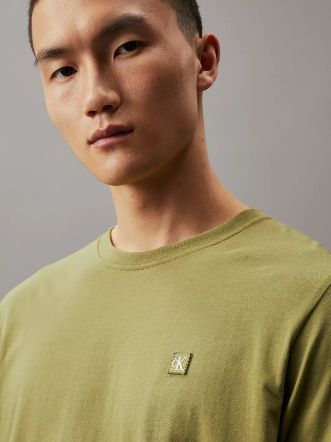 Calvin Klein Jeans T-Shirt CK EMBRO BADGE TEE mit Logopatch günstig online kaufen
