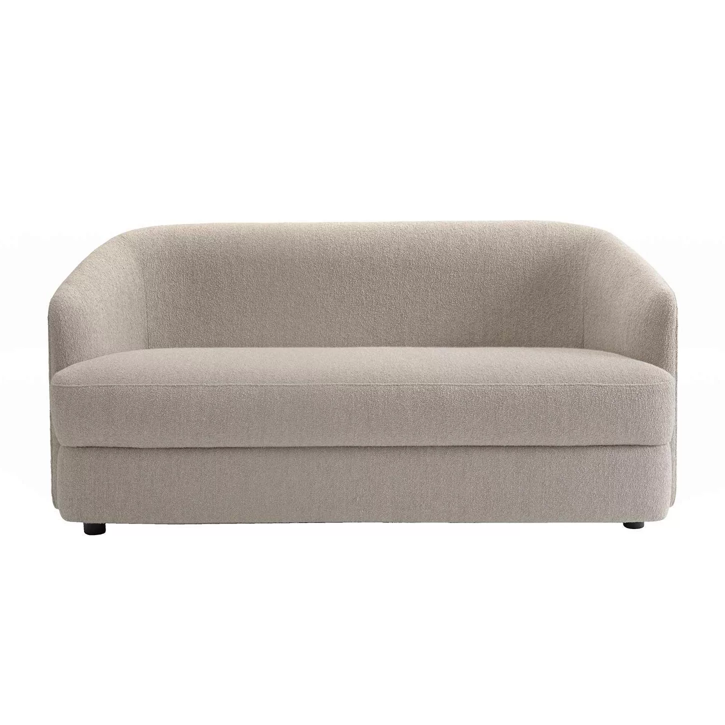 New Works - Covent 2-Sitzer Sofa - sand/Stoff Barnum Sand 2/BxHxT 150x73x82 günstig online kaufen