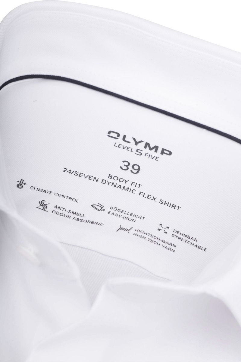 OLYMP Hemd Level 5 24/Seven Weiß - Größe 38 günstig online kaufen