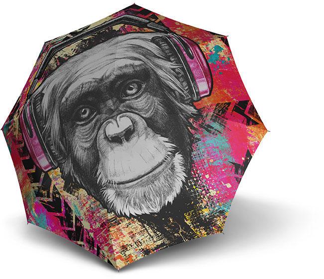 doppler Stockregenschirm "Modern Art Lang Automatik, Monkey" günstig online kaufen