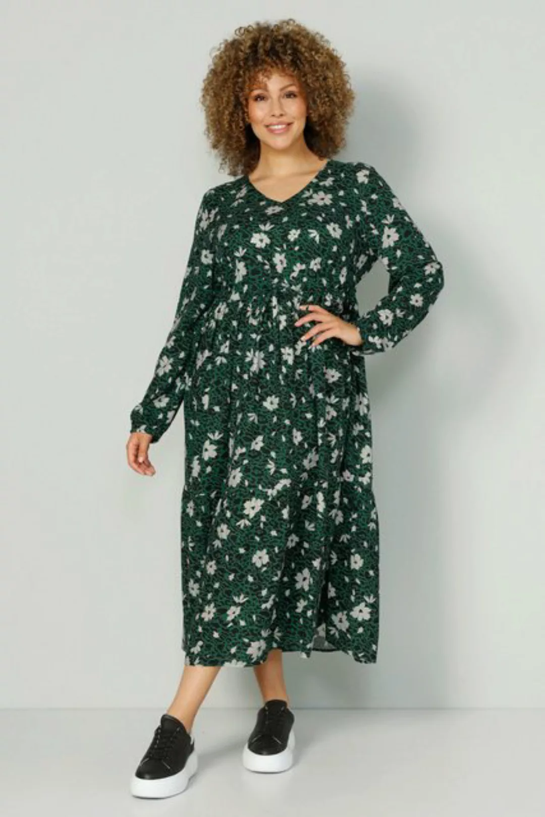 MIAMODA Sommerkleid Kleid bequeme Passform floraler Druck. günstig online kaufen