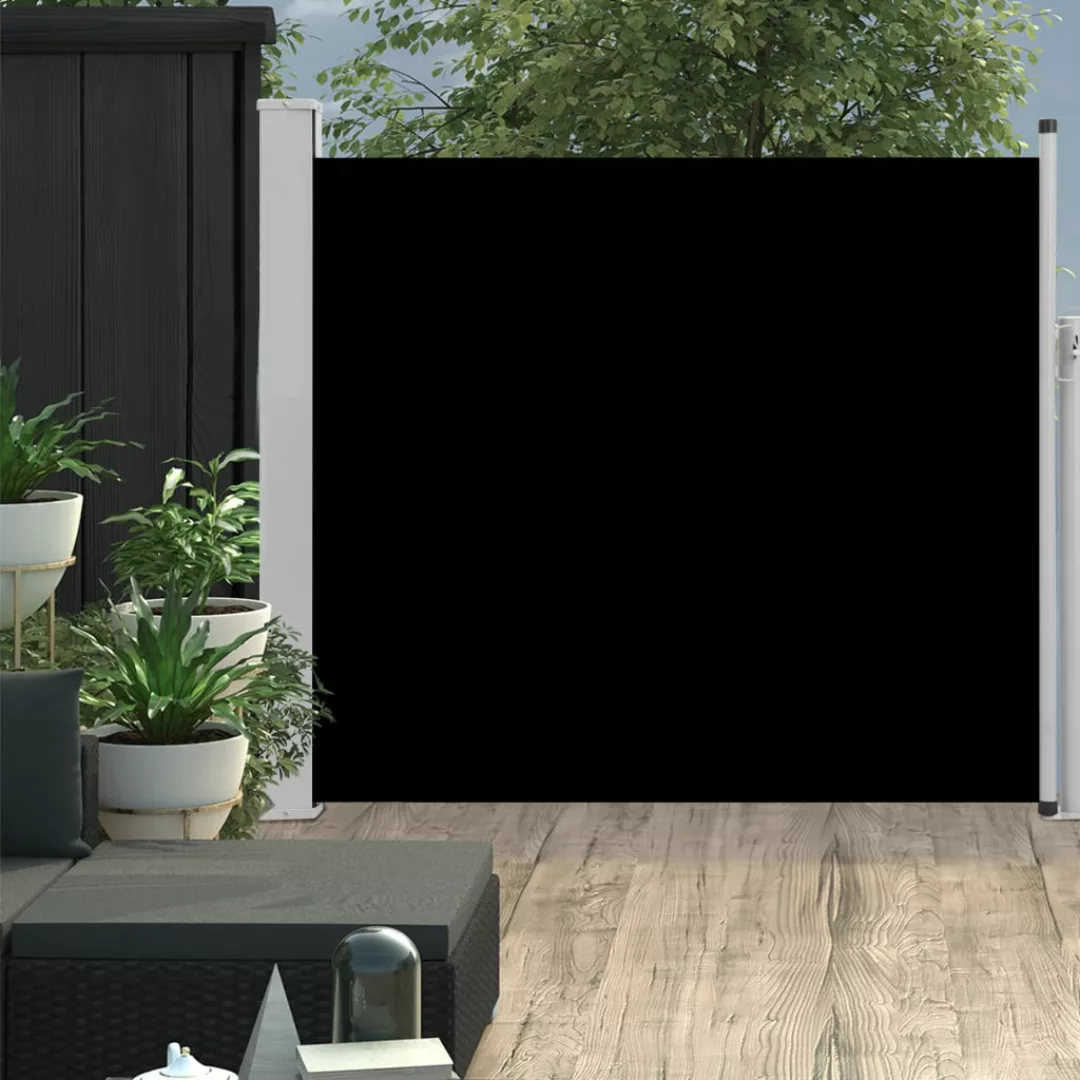 Ausziehbare Seitenmarkise 100×300 Cm Schwarz günstig online kaufen