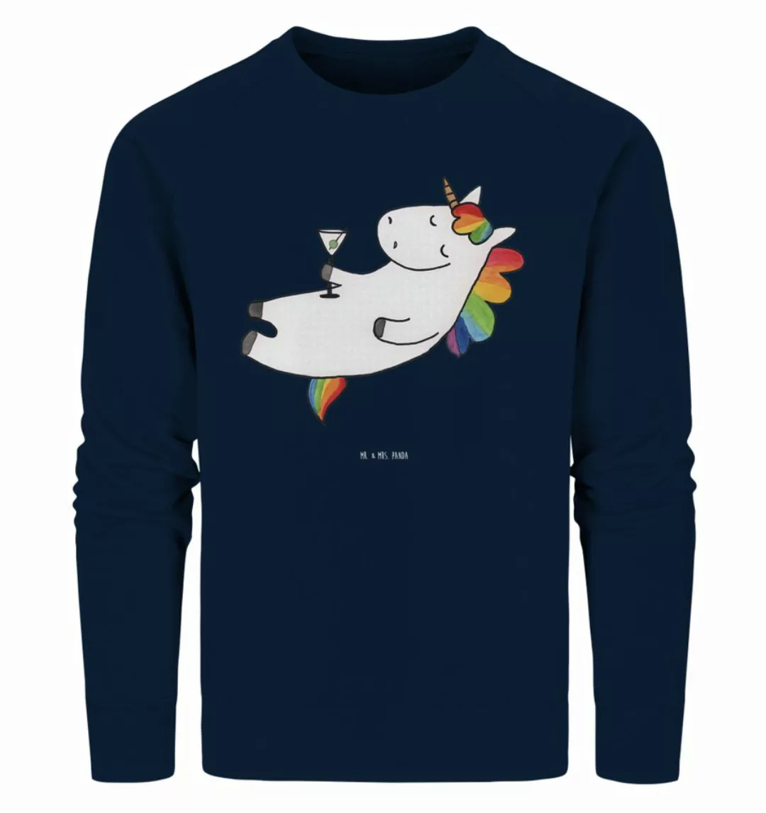 Mr. & Mrs. Panda Longpullover Größe S Einhorn Cocktail - French Navy - Gesc günstig online kaufen