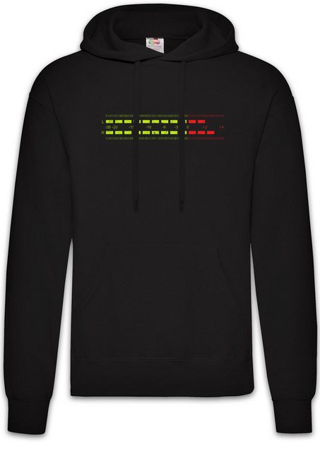 Urban Backwoods Hoodie DB Meter I Herren Hoodie Decibel Music Bass Retro Ra günstig online kaufen