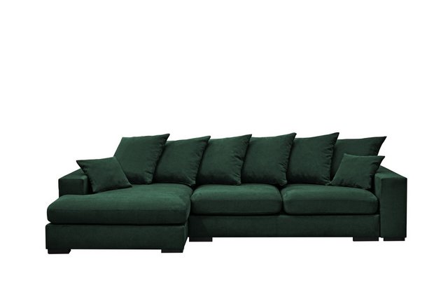 Kaiser Möbel Ecksofa Sofa L-form, Couch L-form Gabon stoff Zoom Ottomane günstig online kaufen