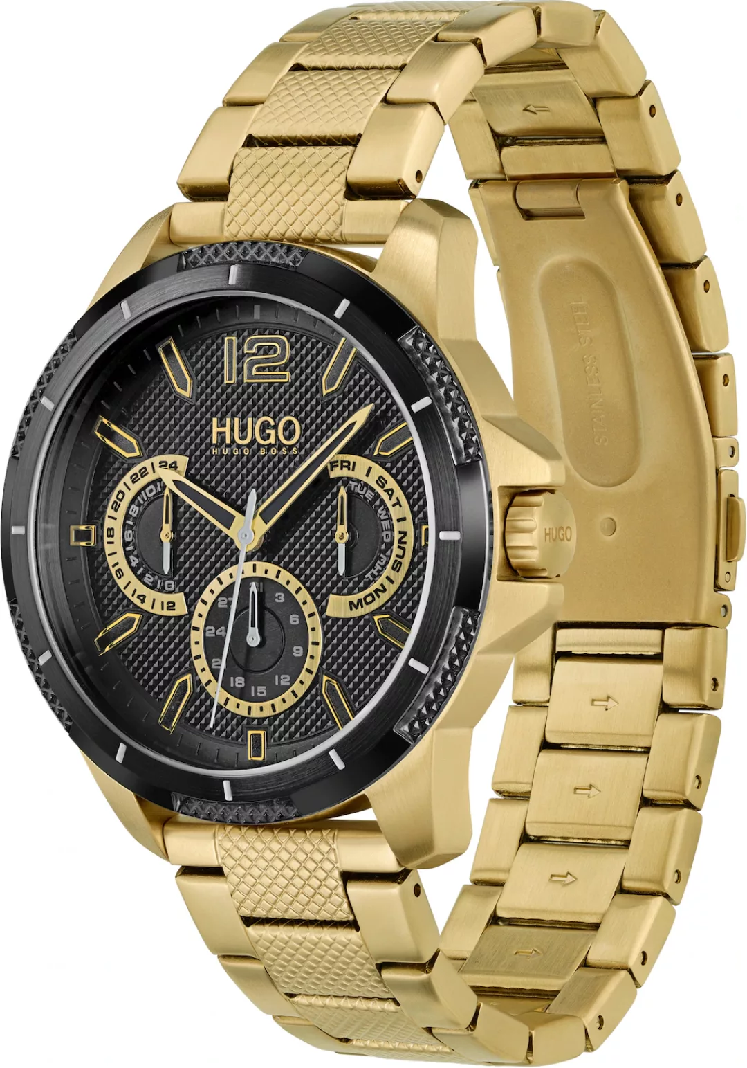 HUGO Multifunktionsuhr »#SPORT, 1530196«, Quarzuhr, Armbanduhr, Herrenuhr, günstig online kaufen