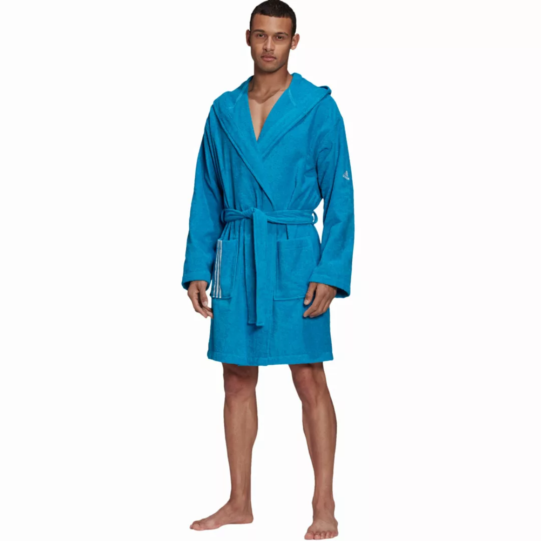 adidas Performance Bathrobe Shock Cyan günstig online kaufen