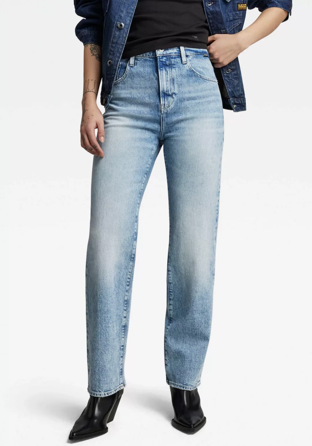 G-Star RAW High-waist-Jeans Viktoria High Straight günstig online kaufen
