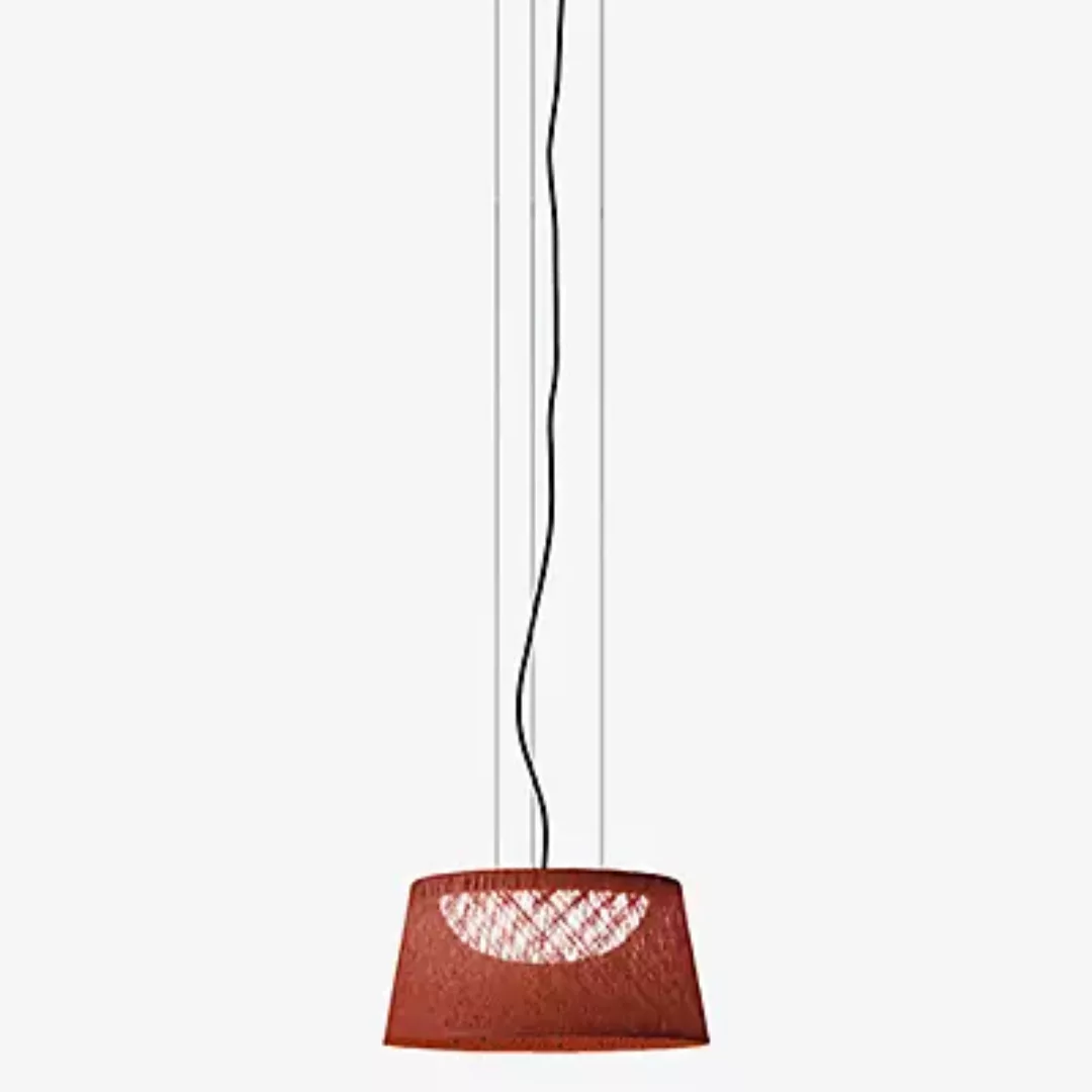 Vibia Wind Pendelleuchte LED, rot - H. 30 cm günstig online kaufen