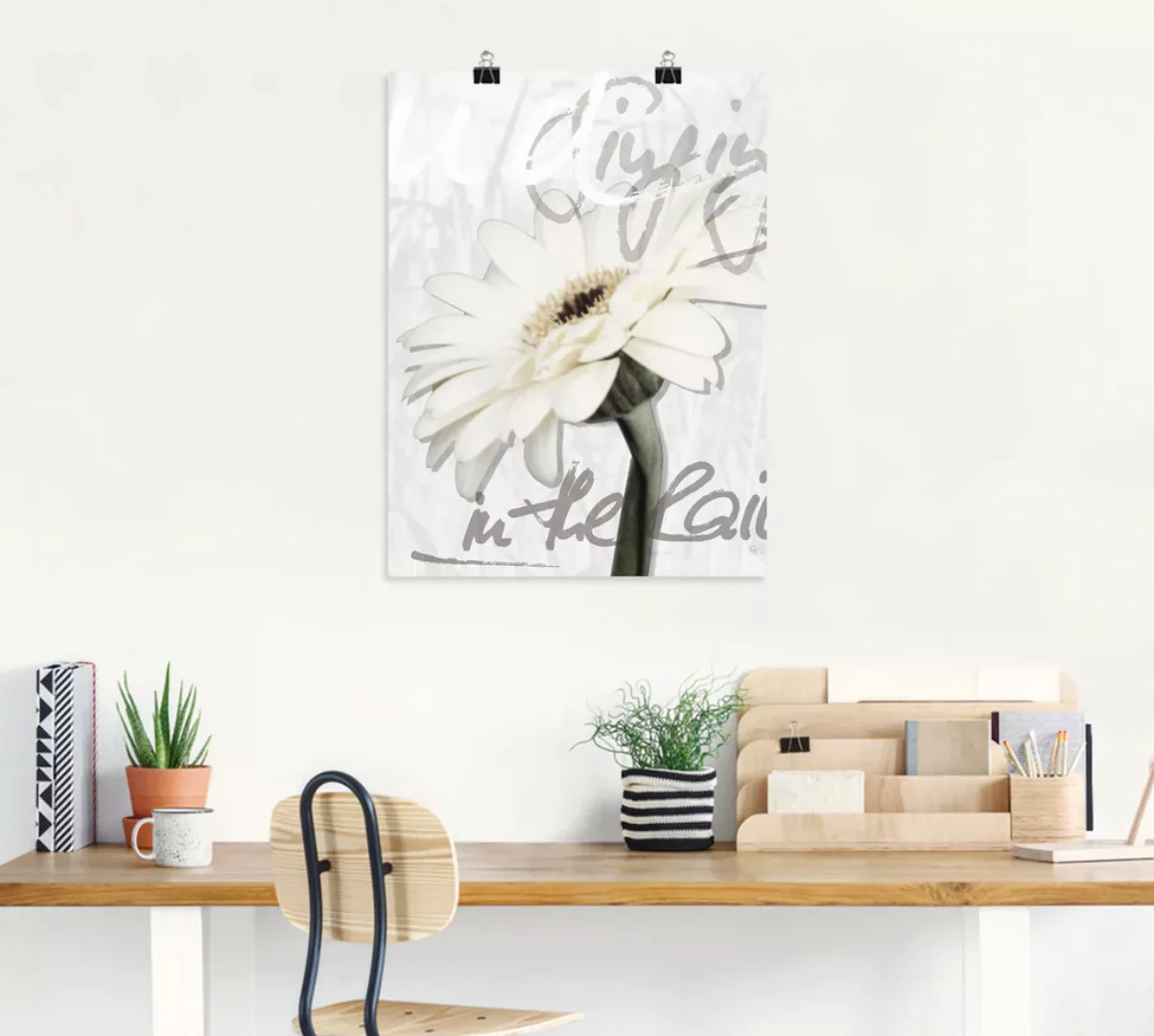 Artland Wandbild »Gerbera«, Blumenbilder, (1 St.), als Leinwandbild, Poster günstig online kaufen