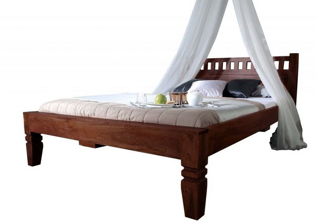 Massivmoebel24 Massivholzbett OXFORD (Bett aus robustem Massivholz, massive günstig online kaufen