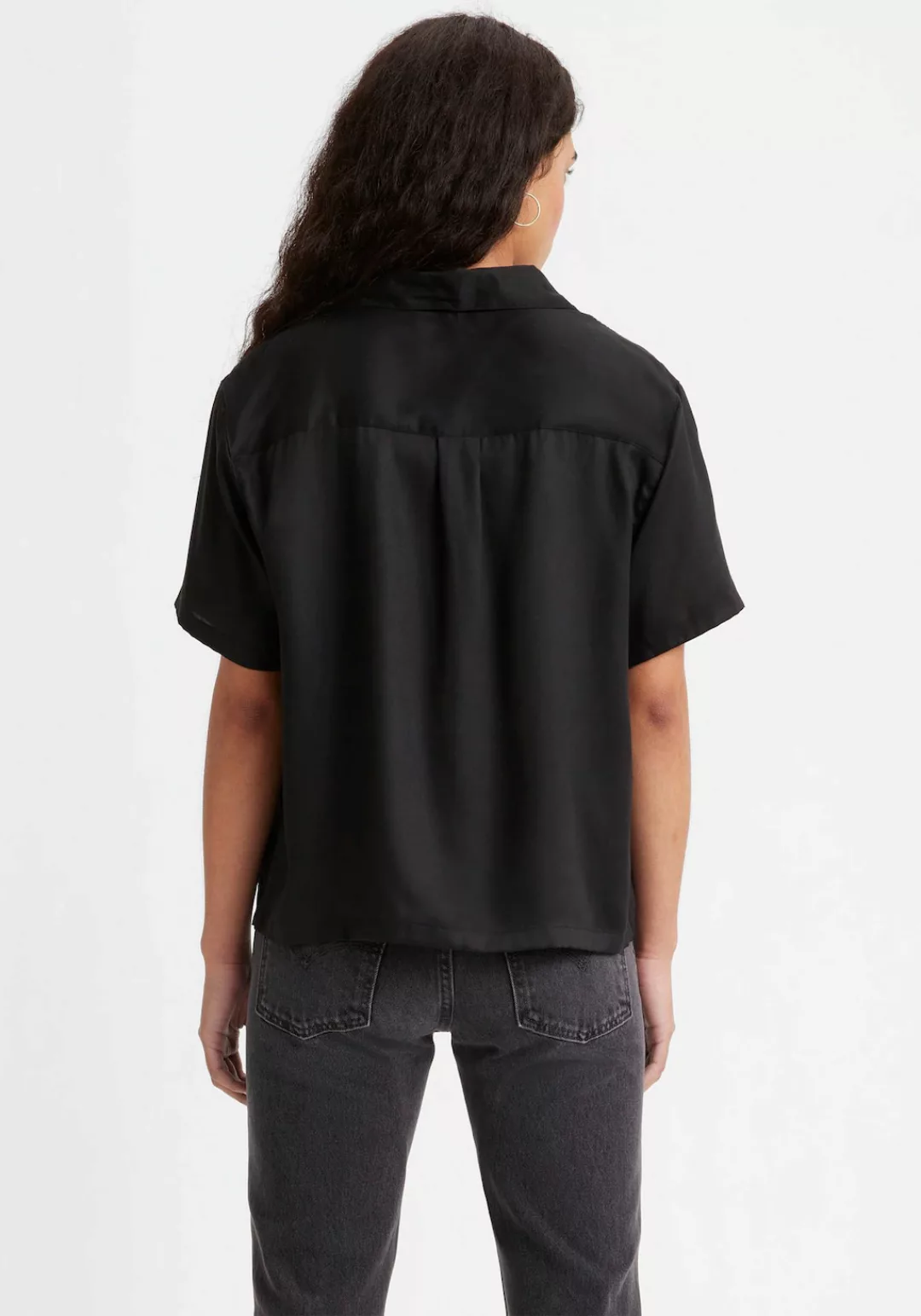 Levi's® Shirtbluse EMBER SS BOWLING SHIRT glänzender Satin günstig online kaufen