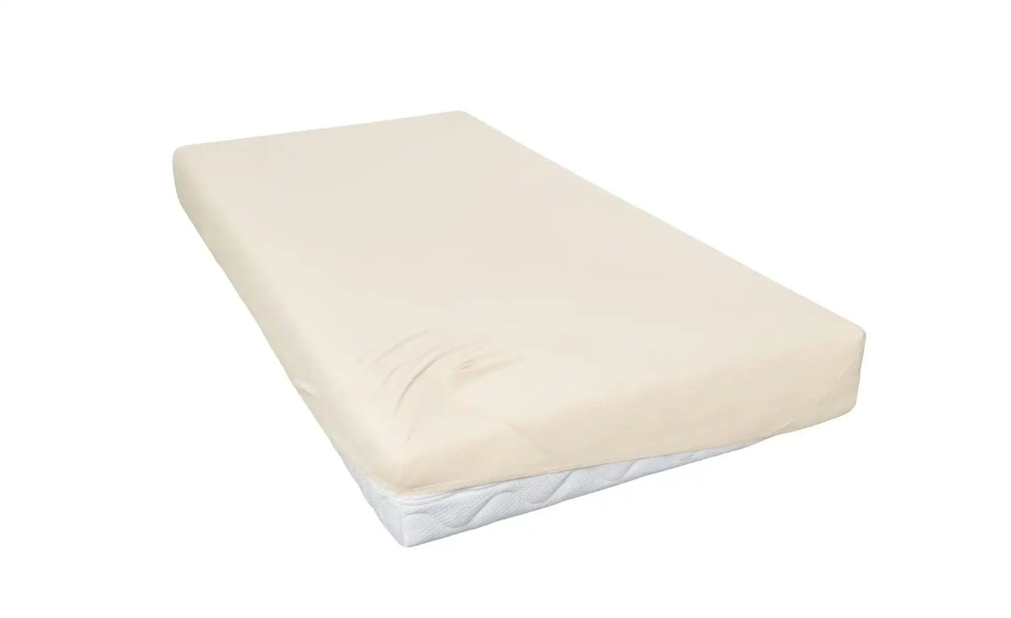 como Jersey-Spannbetttuch   ¦ beige ¦ Maße (cm): B: 200 Bettwaren > Bettlak günstig online kaufen