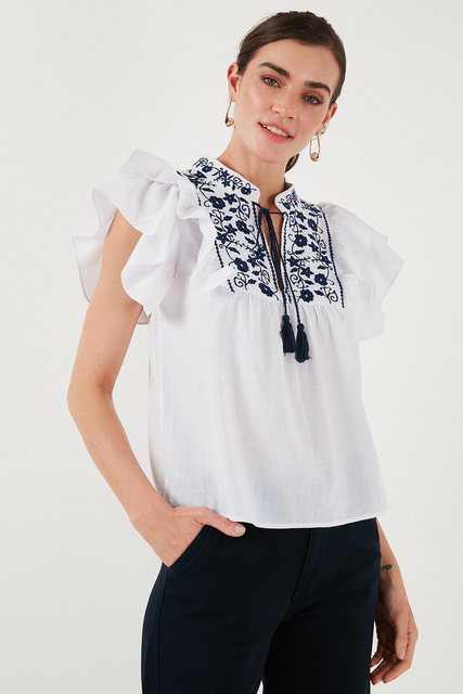 LELA Shirtbluse Regular Fit (1-tlg) günstig online kaufen