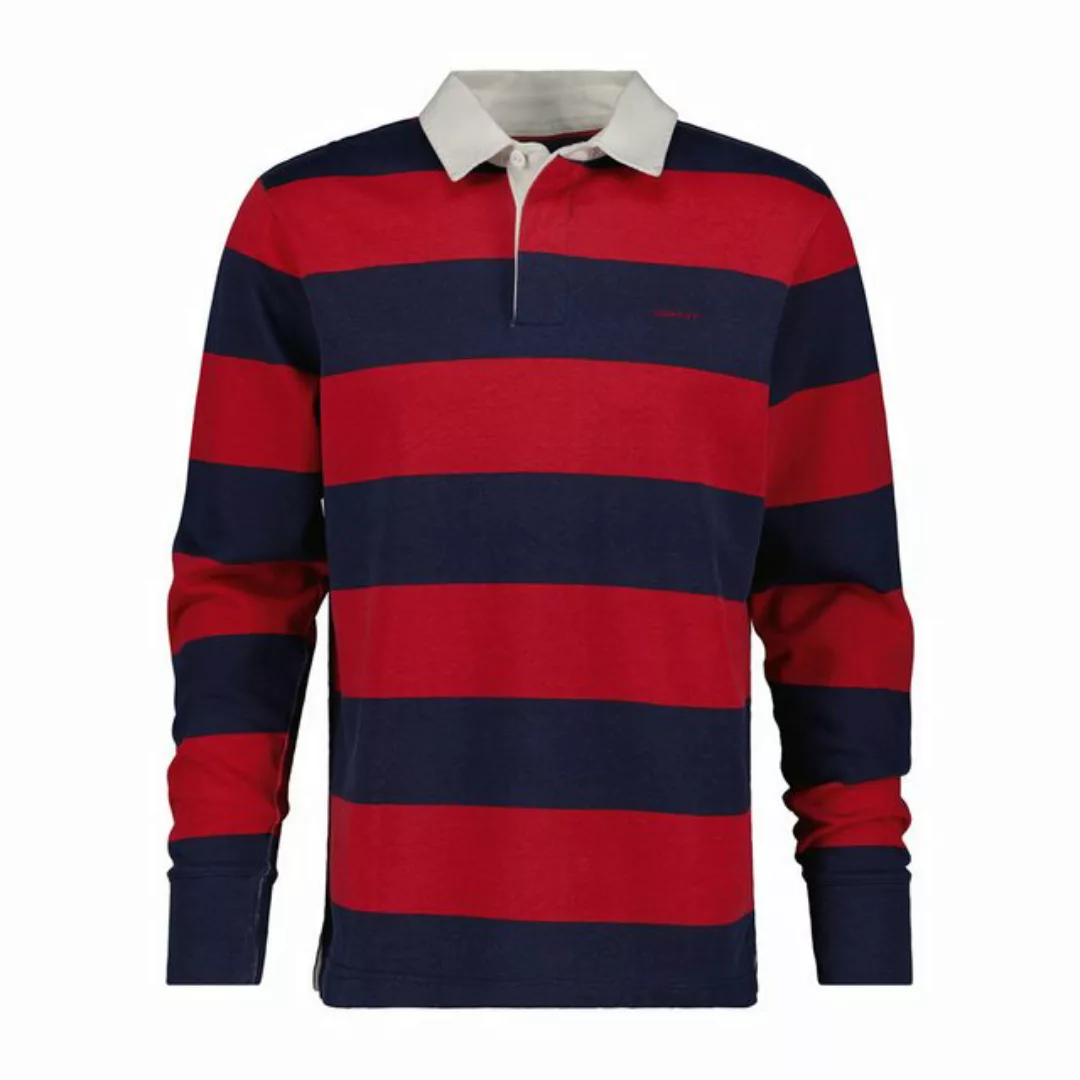 Gant Langarmshirt 2005132 Herren Gant Langarmshirt Heavy Rugger mit Blockst günstig online kaufen