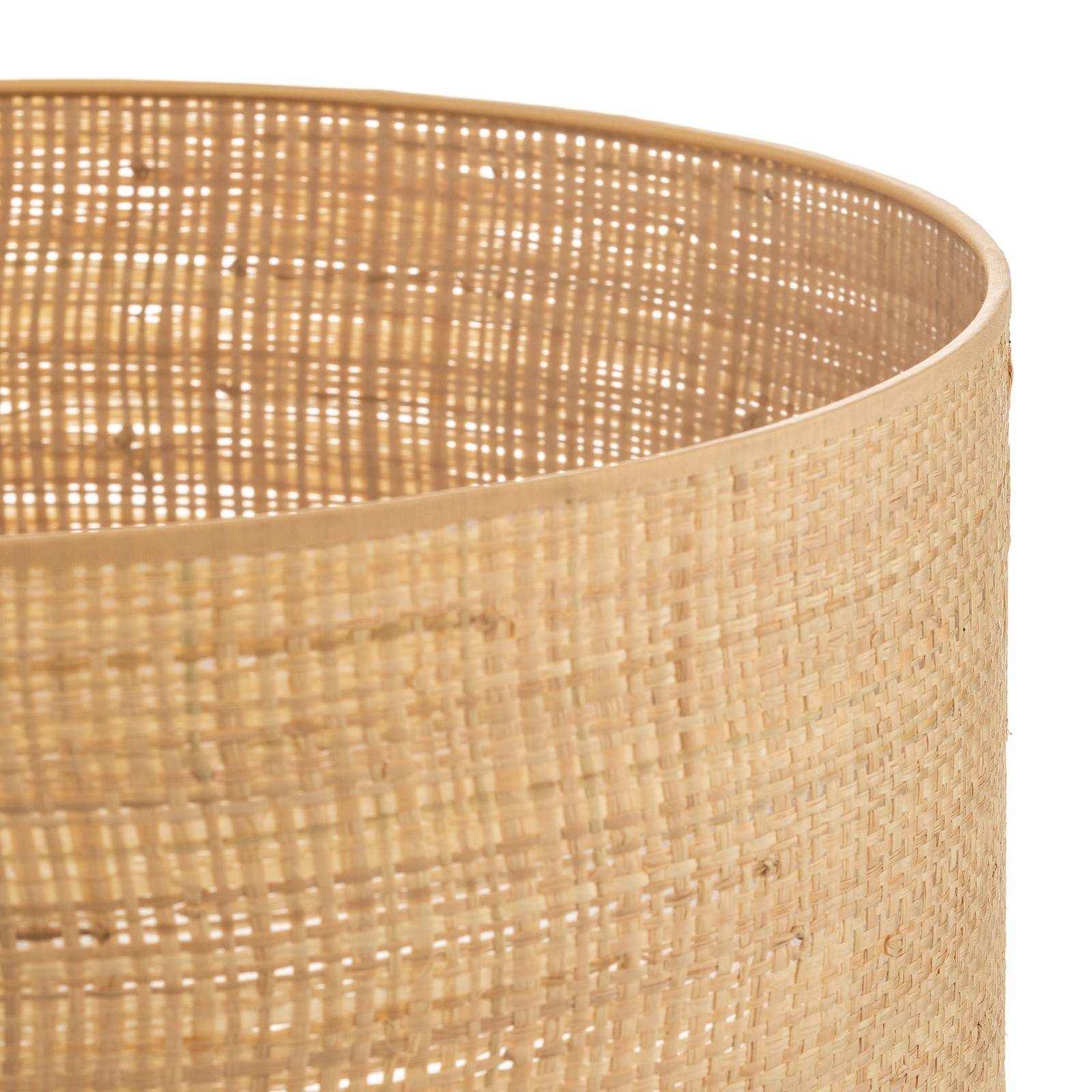 Lampenschirm Abba E27 Ø40/Höhe 20cm, Rattan günstig online kaufen