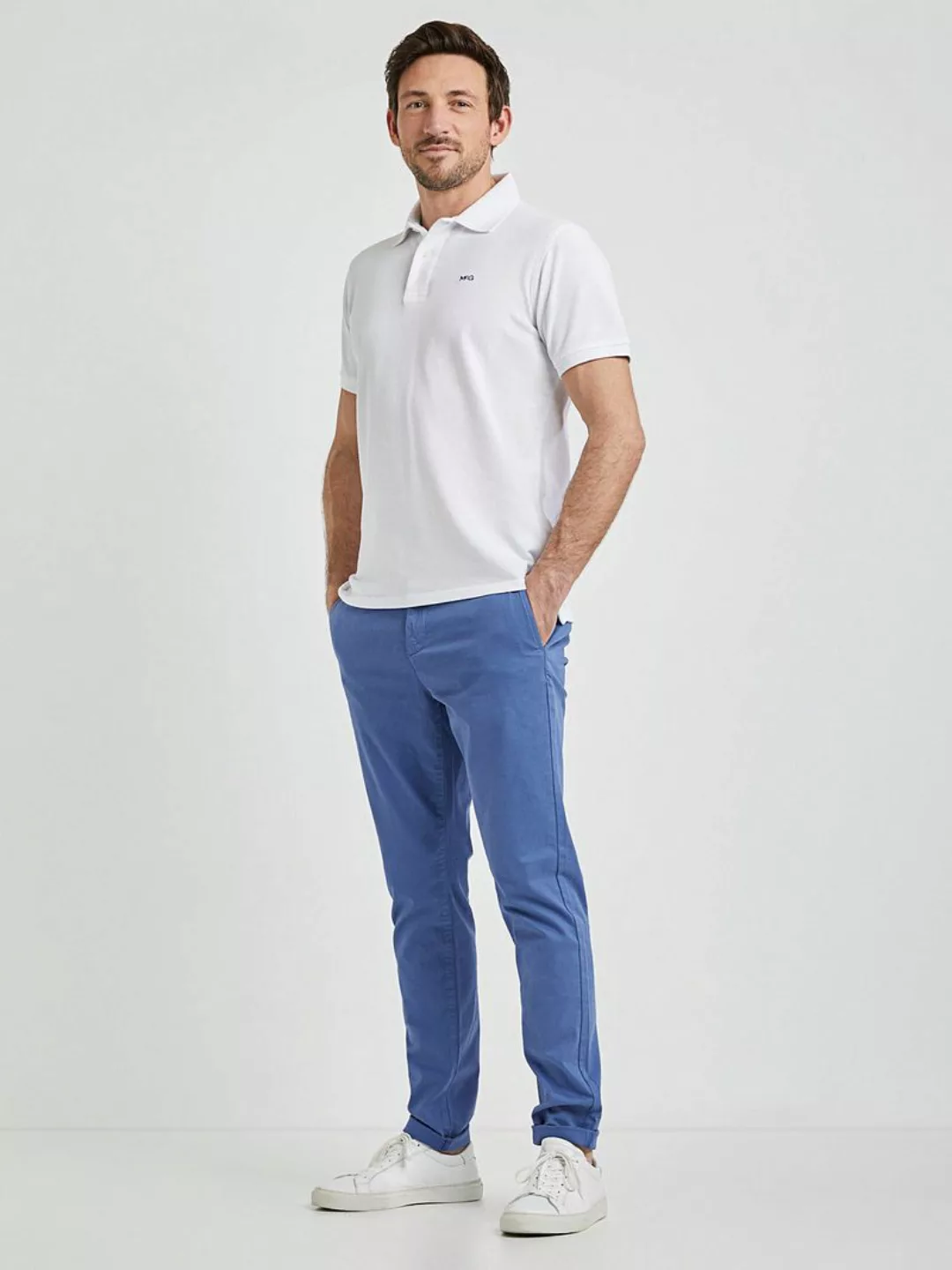 McGregor Piqué Poloshirt Weiß - Größe XL günstig online kaufen