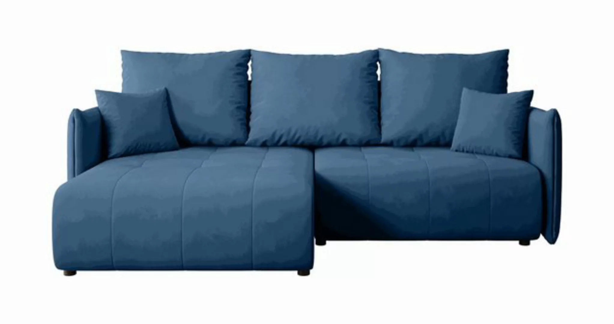 Beautysofa Ecksofa HENRY MINI, mit Schlaffunktion, mit Bettkasten günstig online kaufen