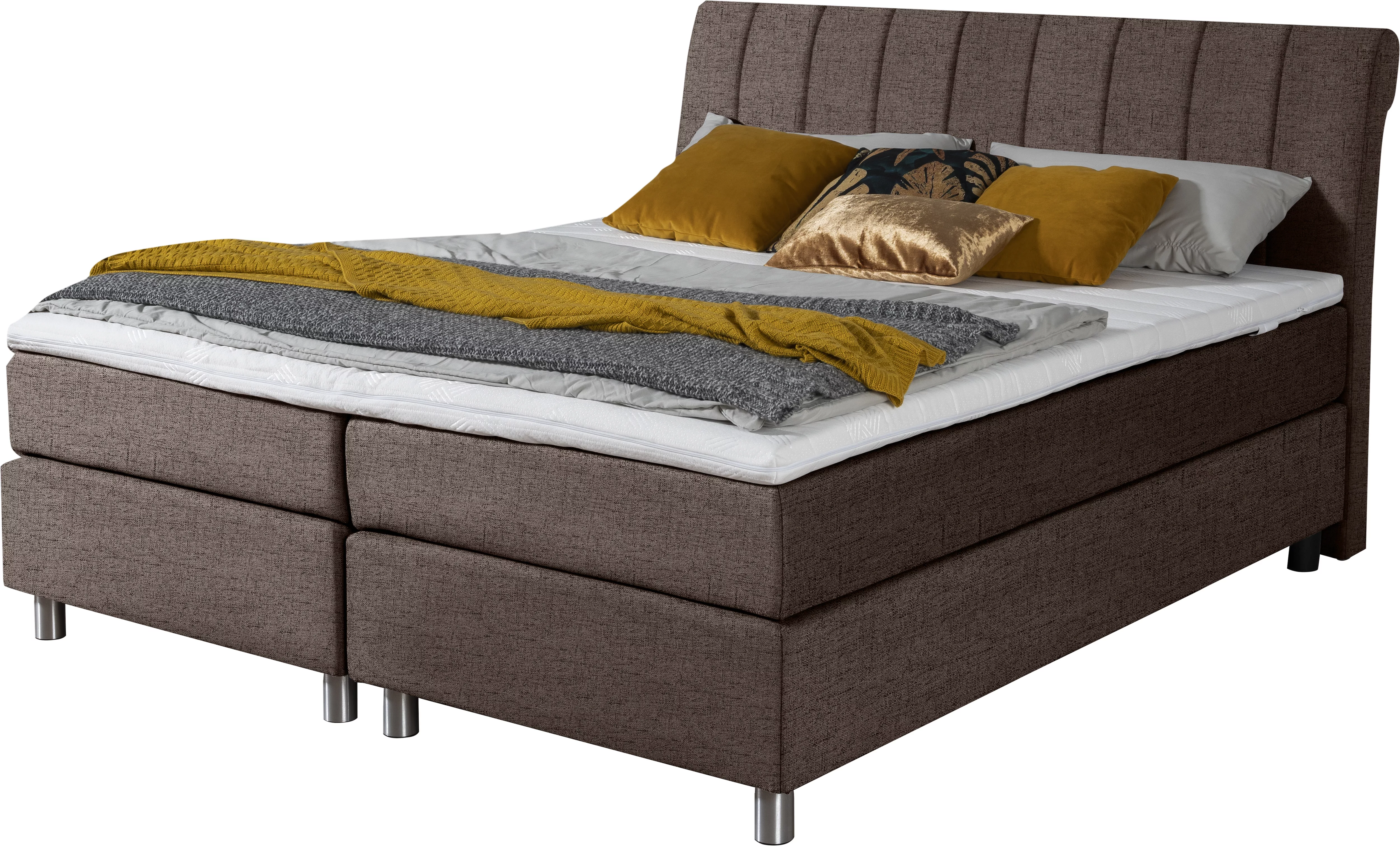 ADA trendline Boxspringbett "Elsa fix", inklusive Matratze und Topper, in v günstig online kaufen