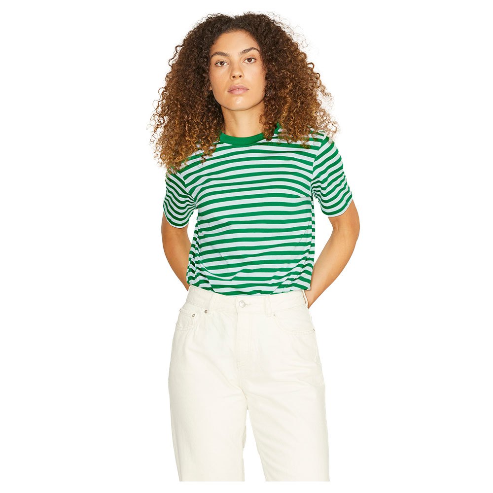 Jjxx Anna Regular Every Stripe Kurzarm T-shirt S Cloud Dancer / Stripes 1X1 günstig online kaufen