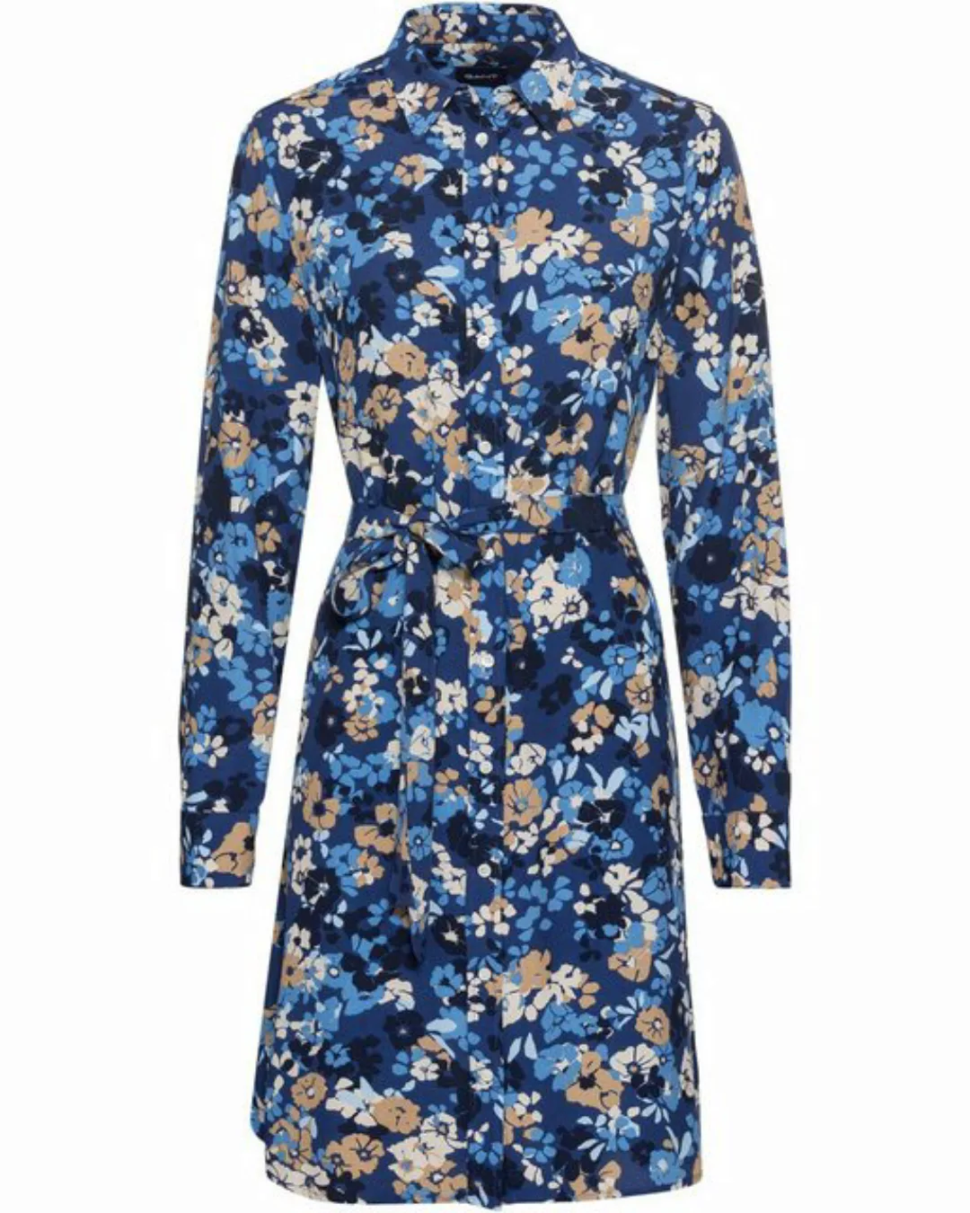 Gant Hemdblusenkleid Kleid mit Blumen-Print günstig online kaufen