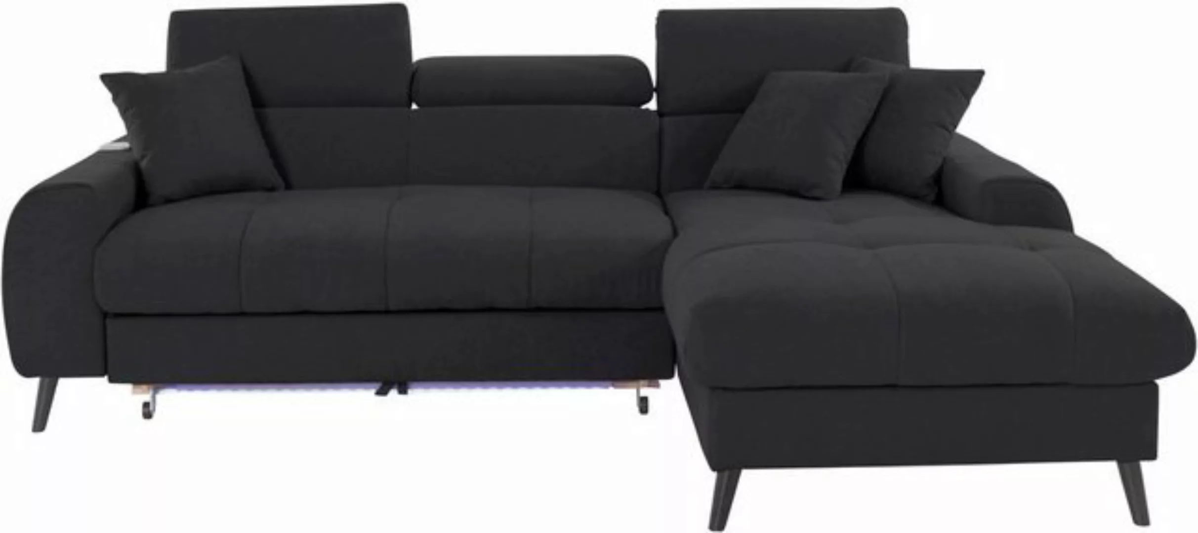 COTTA Ecksofa Mia L-Form, 3-tlg.-Kissen-Set, Recamiere, wahlweise mit oder günstig online kaufen