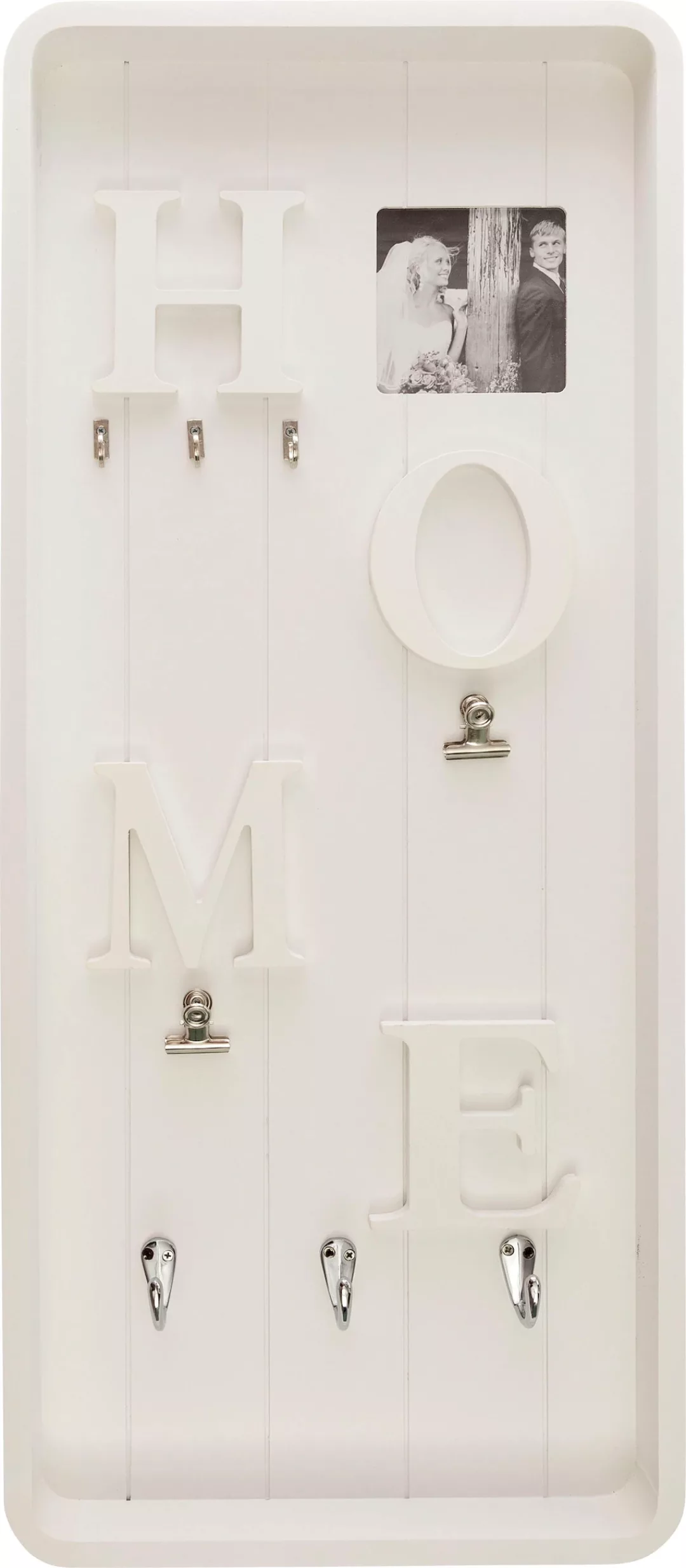 Myflair Möbel & Accessoires Memoboard "Valerina, weiß", Schlüsselbrett, mit günstig online kaufen