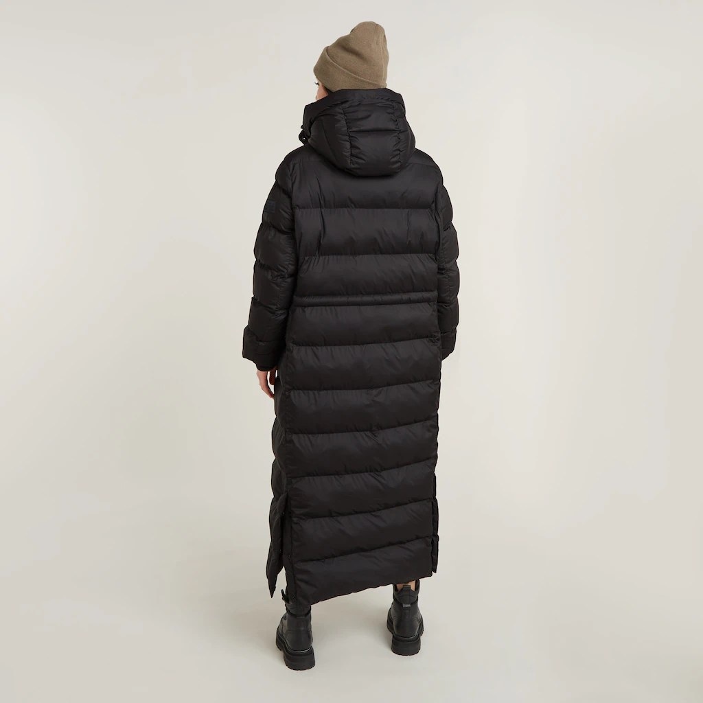 G-STAR Steppjacke "Whistler Long Puffer", mit Kapuze, mit zusätzlichem Kord günstig online kaufen