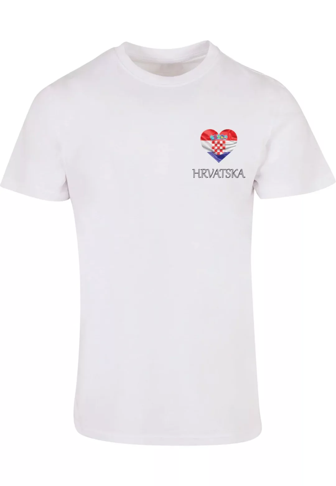 Merchcode T-Shirt Merchcode Merchcode Football - Croatia T-shirt (1-tlg) günstig online kaufen