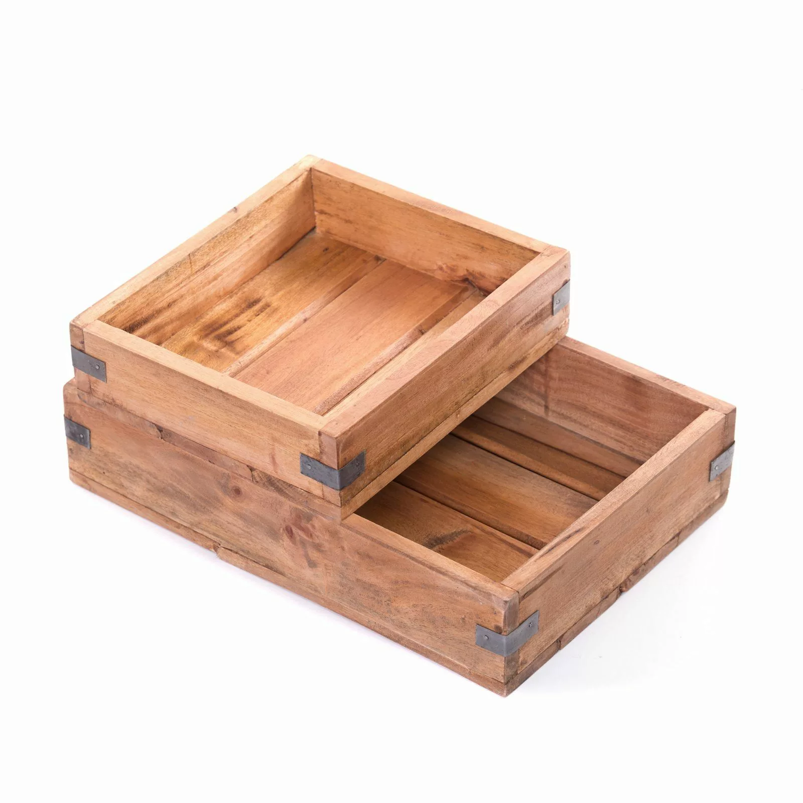 DESIGN DELIGHTS Aufbewahrungsbox AUFBEWAHRUNGSKISTE "TRAYS", 2-teilig, günstig online kaufen