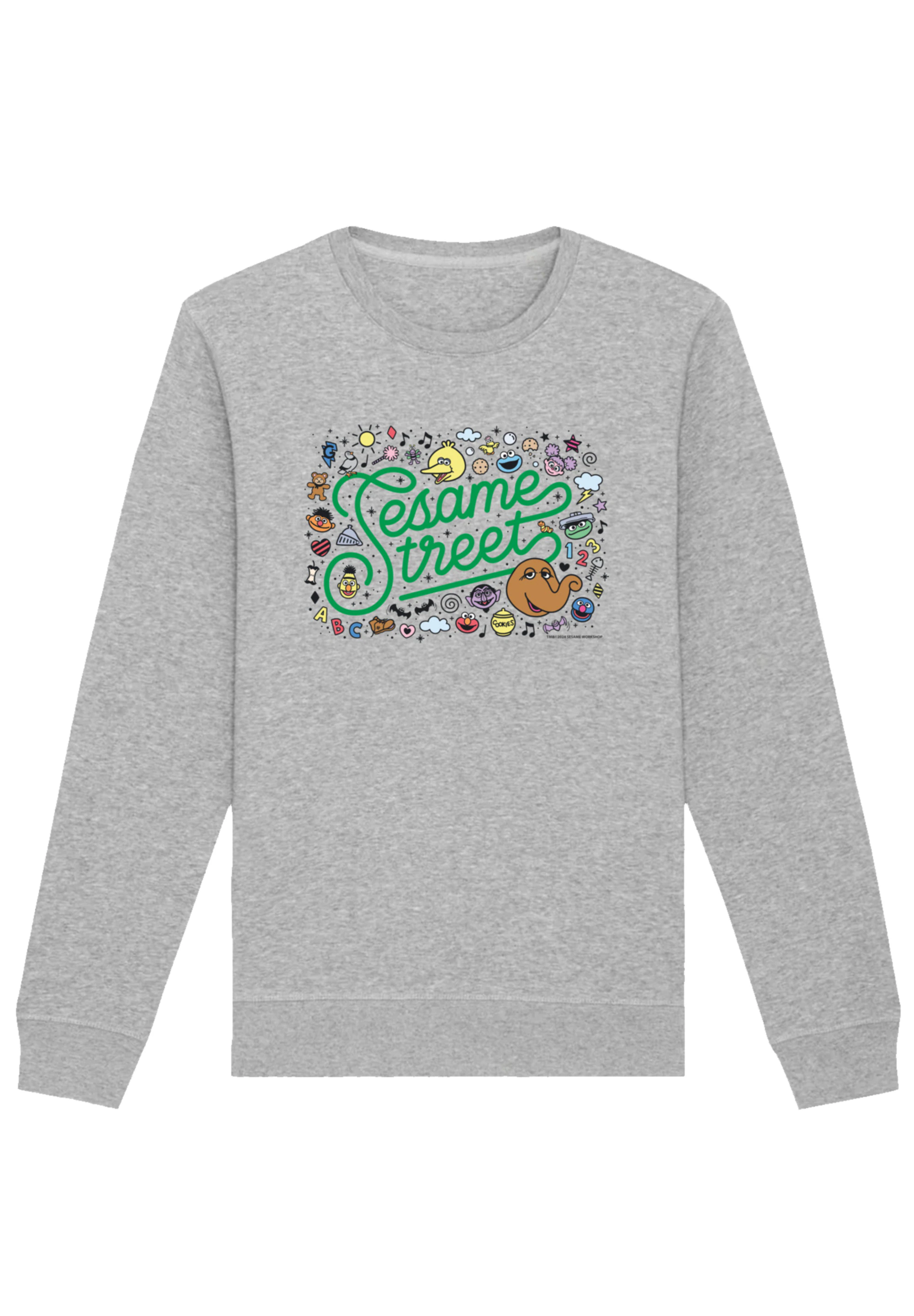 F4NT4STIC Sweatshirt "Sesamstraße Collage Coloured", Premium Qualität,Nosta günstig online kaufen