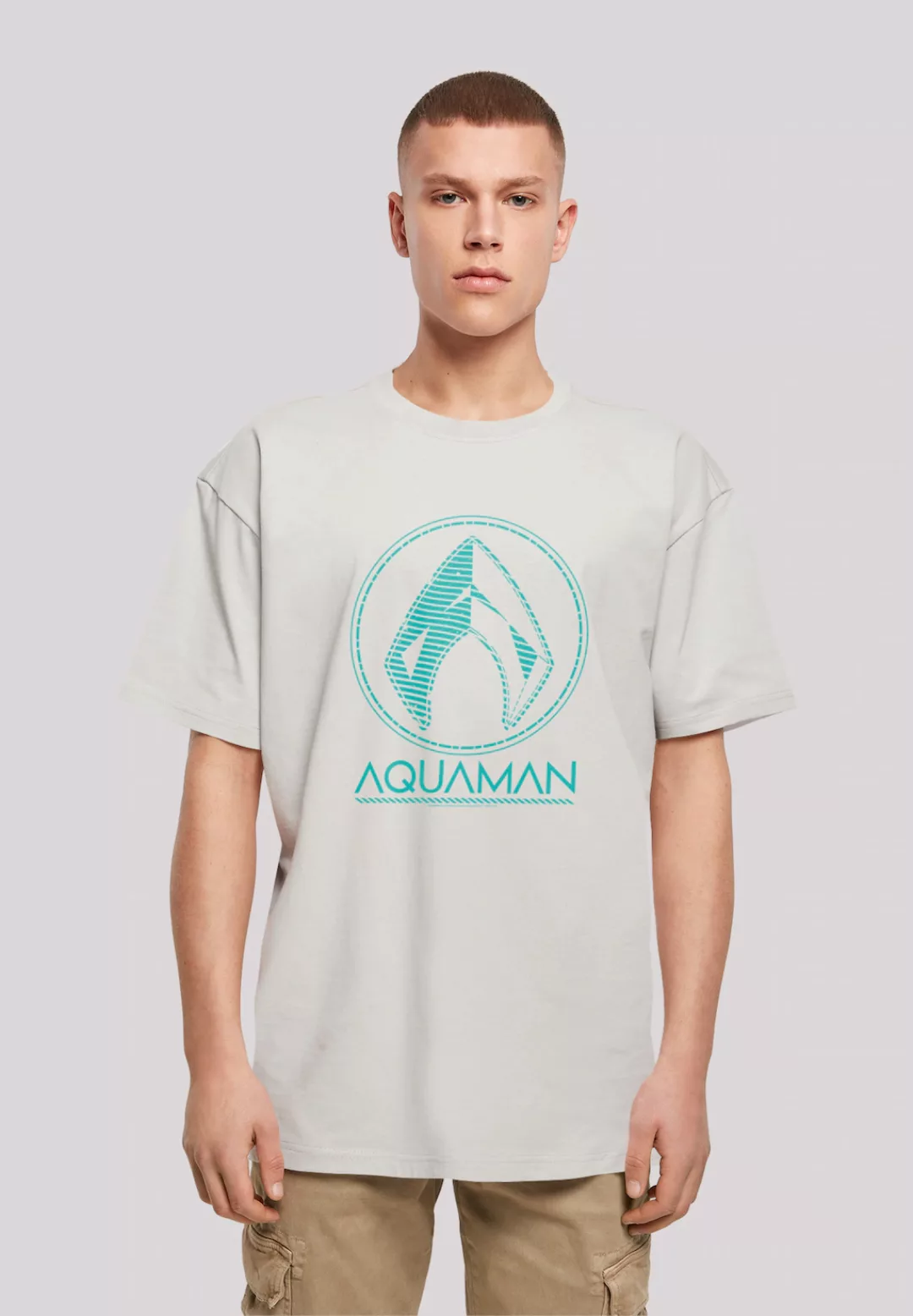 F4NT4STIC T-Shirt "DC Comics Aquaman Aqua Logo", Print günstig online kaufen