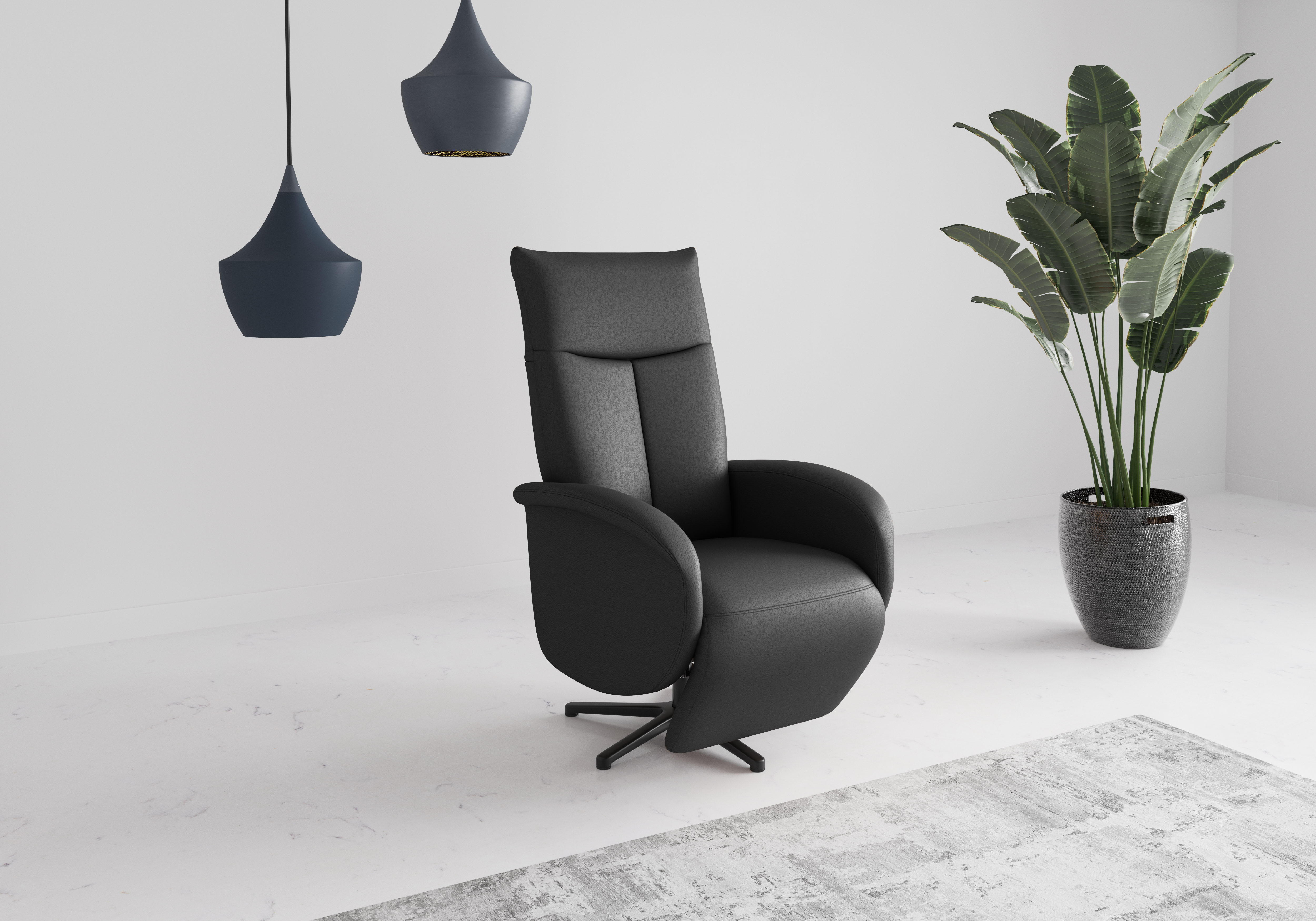 sit&more TV-Sessel "Juma, inkl. Drehfunktion & Kopfteilverstellung", Höhe A günstig online kaufen