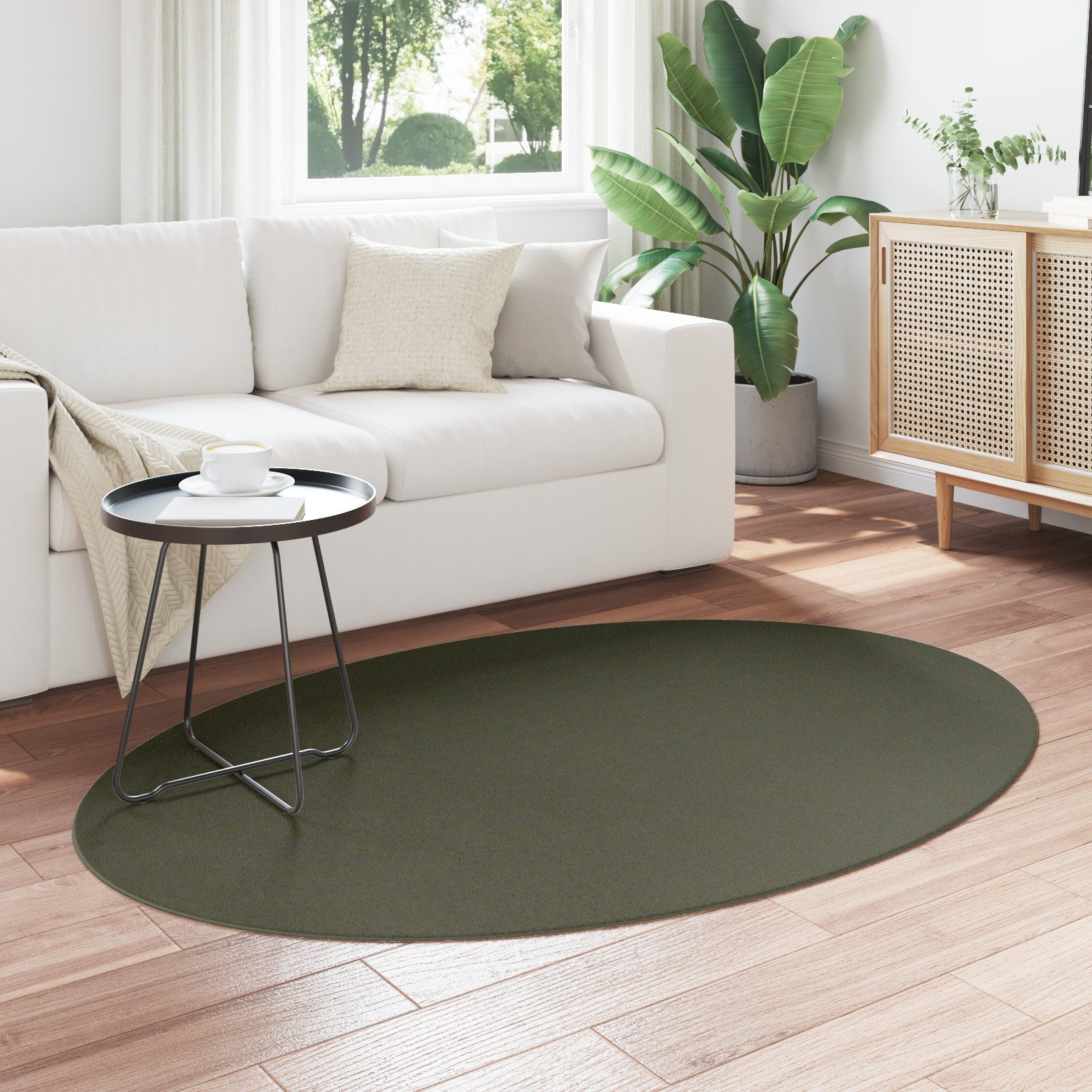 vidaXL Teppich Teppiche Waldgrün 120 x günstig online kaufen