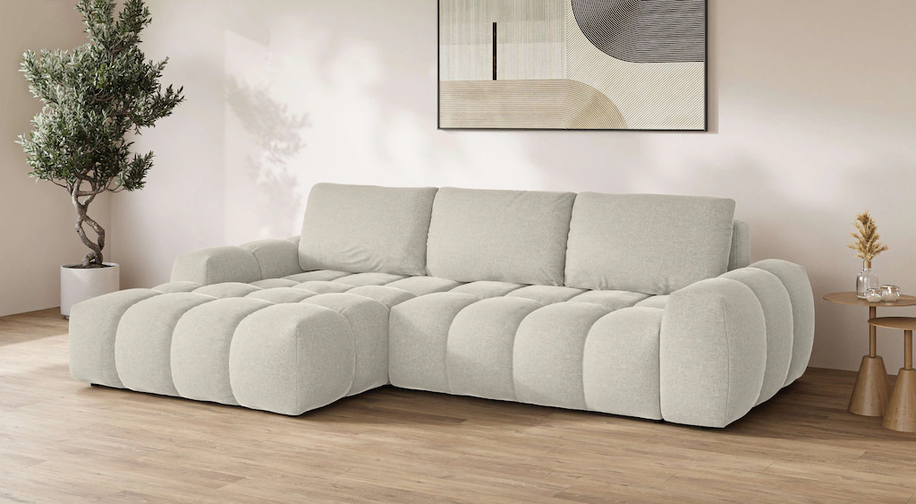 INOSIGN Ecksofa "AZITA klein optionale Schlafsofa mit Bettkasten, B/T/H: 27 günstig online kaufen