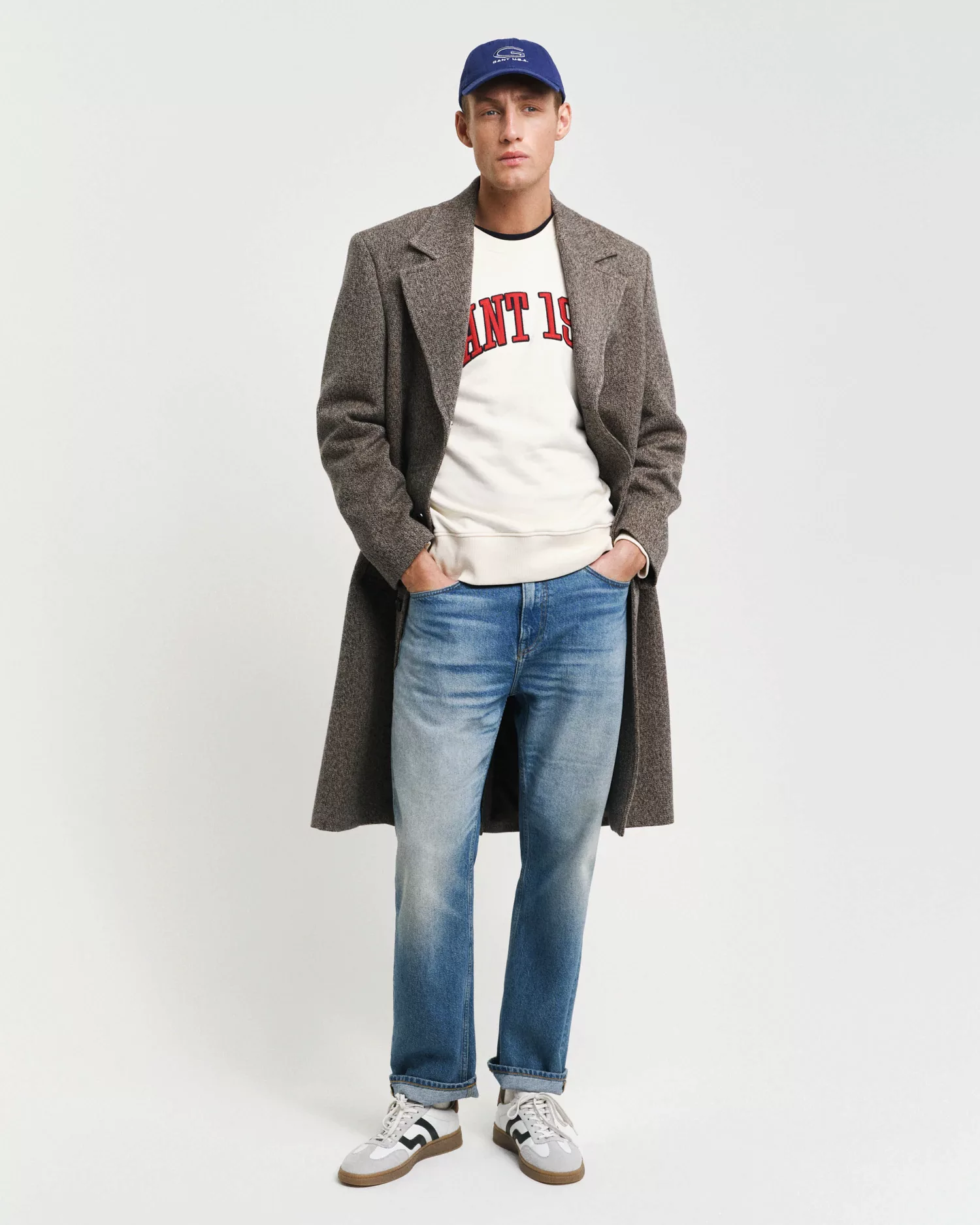 Gant Sweatshirt "COLORBLOCK SLEEVE CNECK", Color Blocked Details, unisex günstig online kaufen