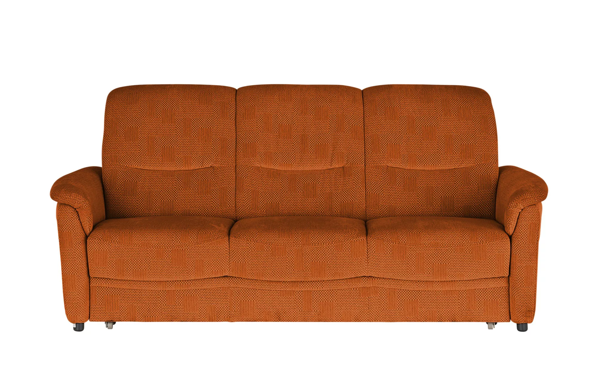 Polstermöbel Oelsa Schlafsofa  Sarah ¦ orange ¦ Maße (cm): B: 223 H: 100 T: günstig online kaufen