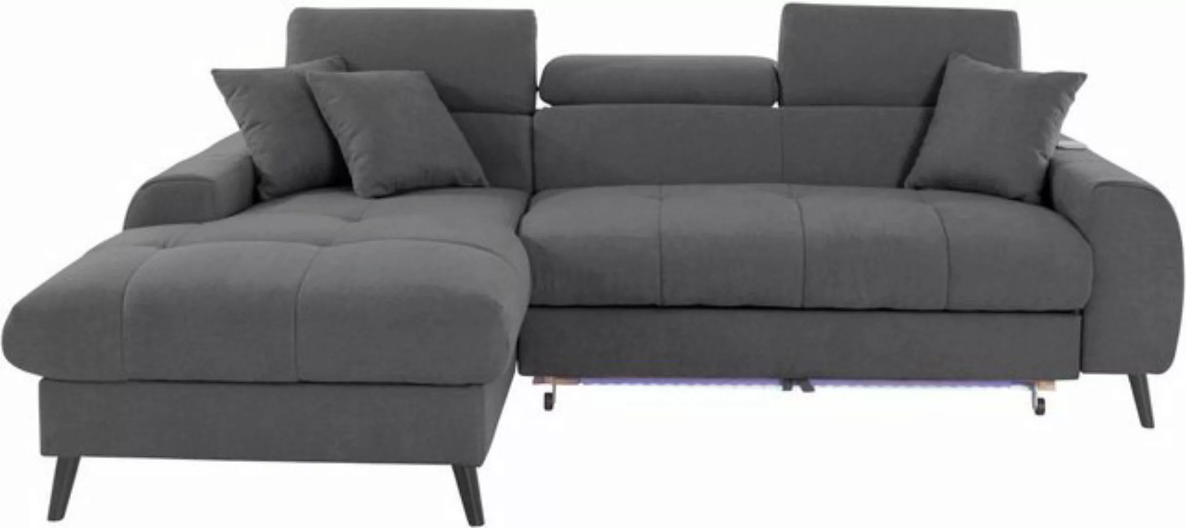 COTTA Ecksofa Mia L-Form, 3-tlg.-Kissen-Set, Recamiere, wahlweise mit oder günstig online kaufen