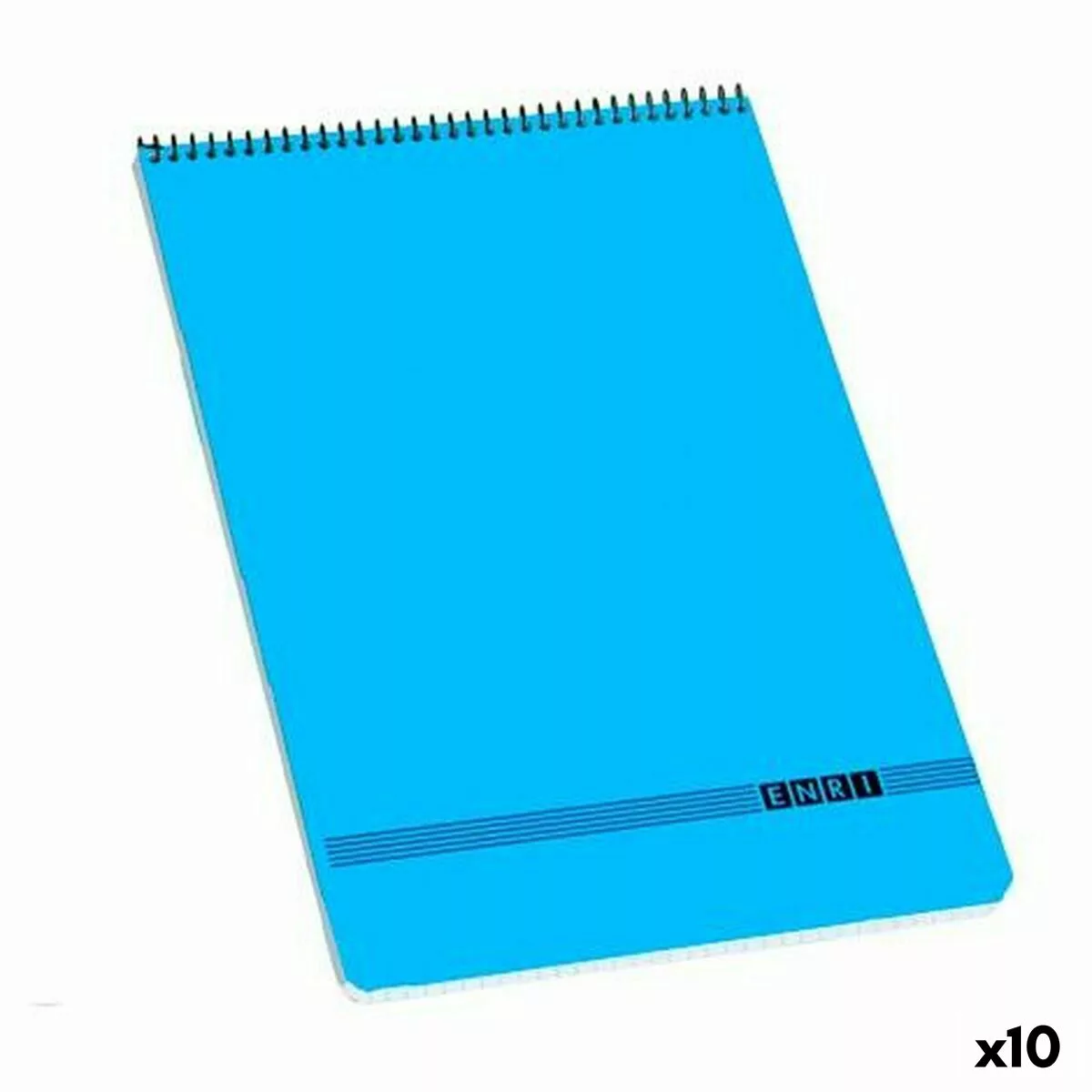Notizbuch Enri 80 Bettlaken Blau (10 Stück) günstig online kaufen